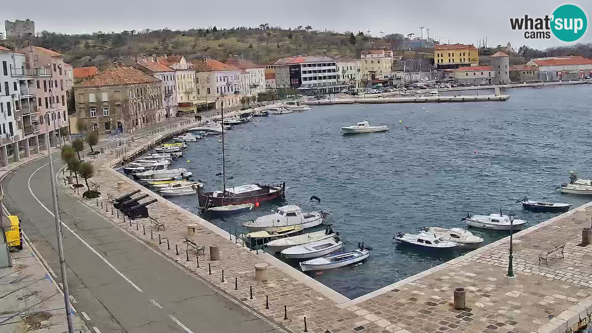 Webcam Segna – Panorama dell’lungomare di Senj