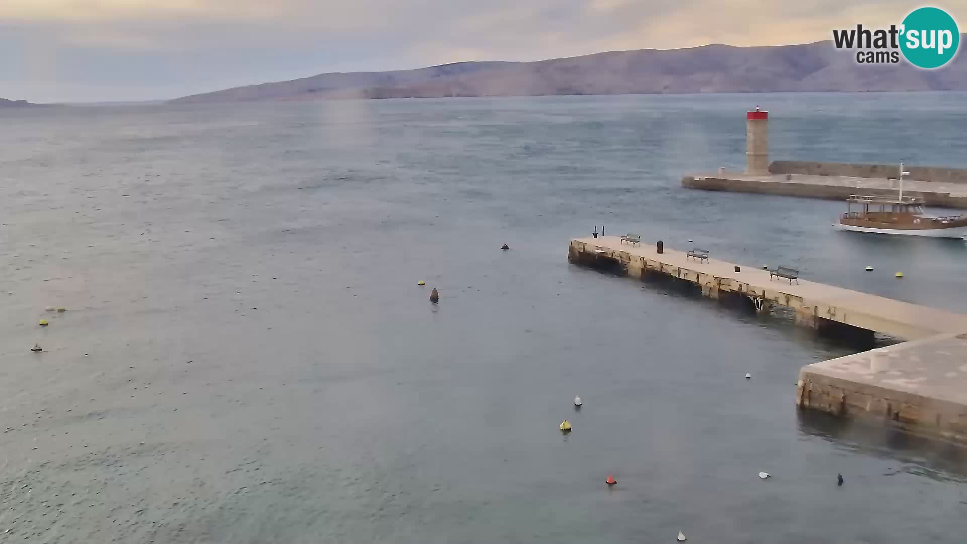 Senj Webcam – Panoramic view of Senj riva