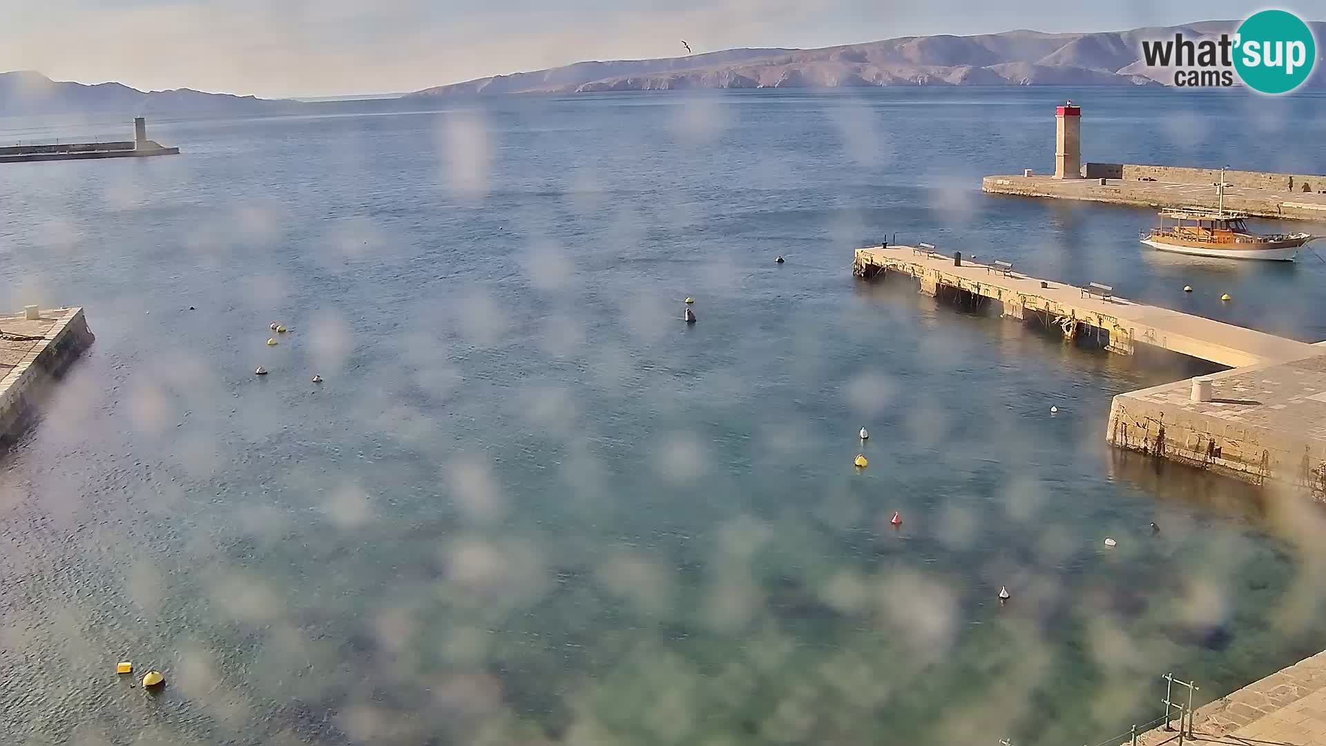 Kamera u živo Senj – Panoramski pogled na senjsku rivu