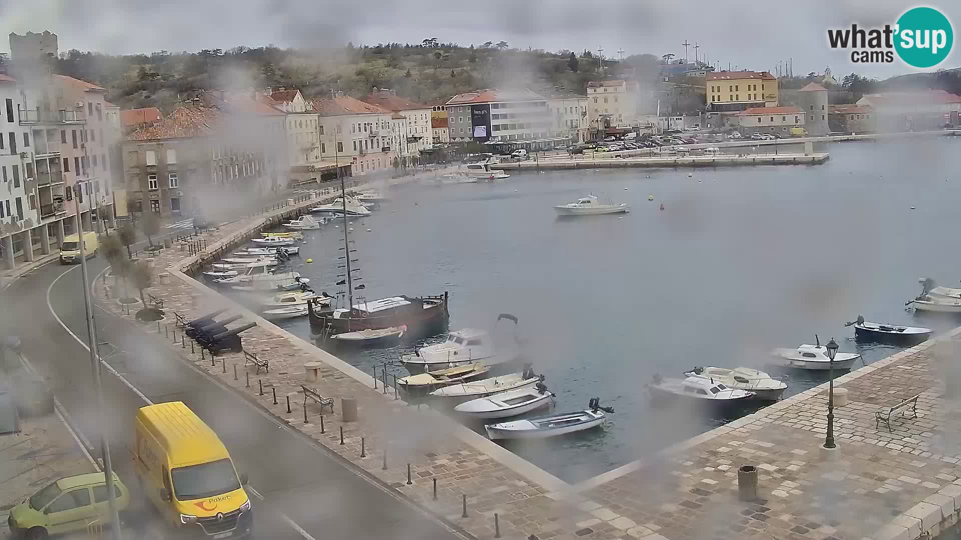 Senj Webcam – Panoramic view of Senj riva