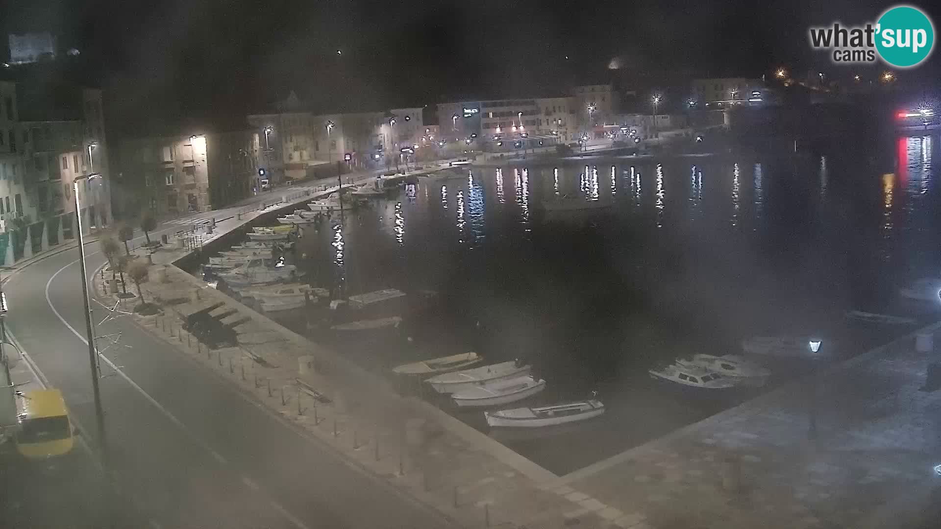 Senj Webcam – Panoramic view of Senj riva