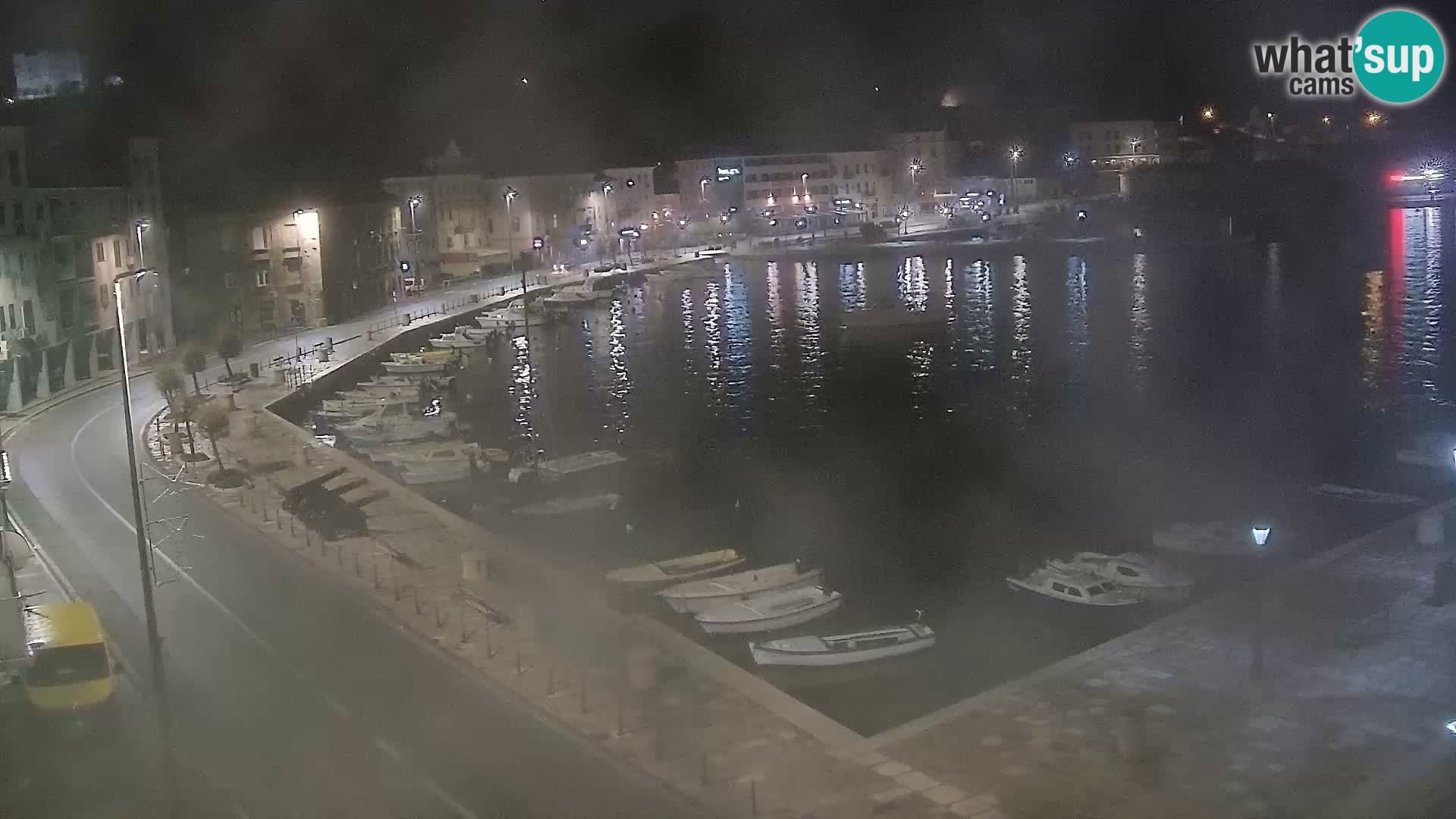 Senj Webcam – Panoramic view of Senj riva