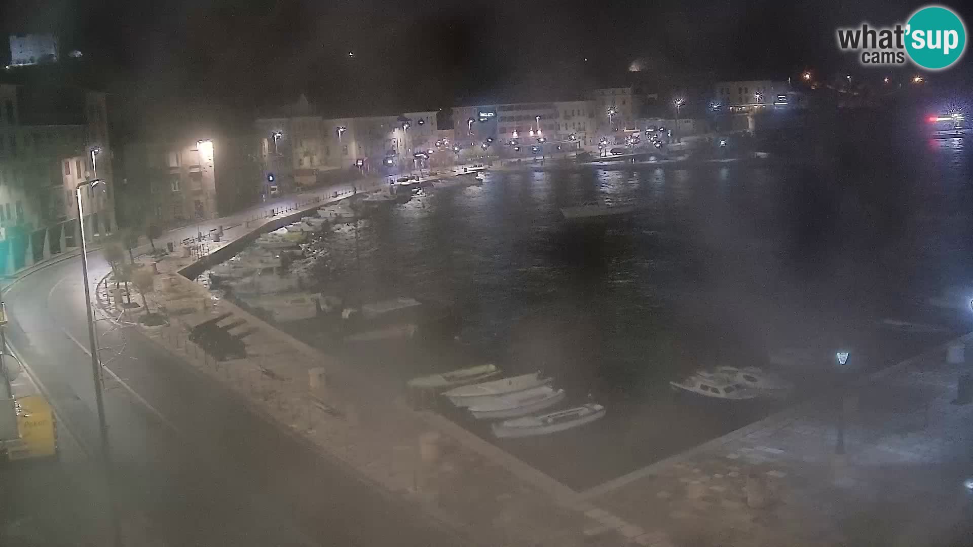 Webcam Segna – Panorama dell’lungomare di Senj