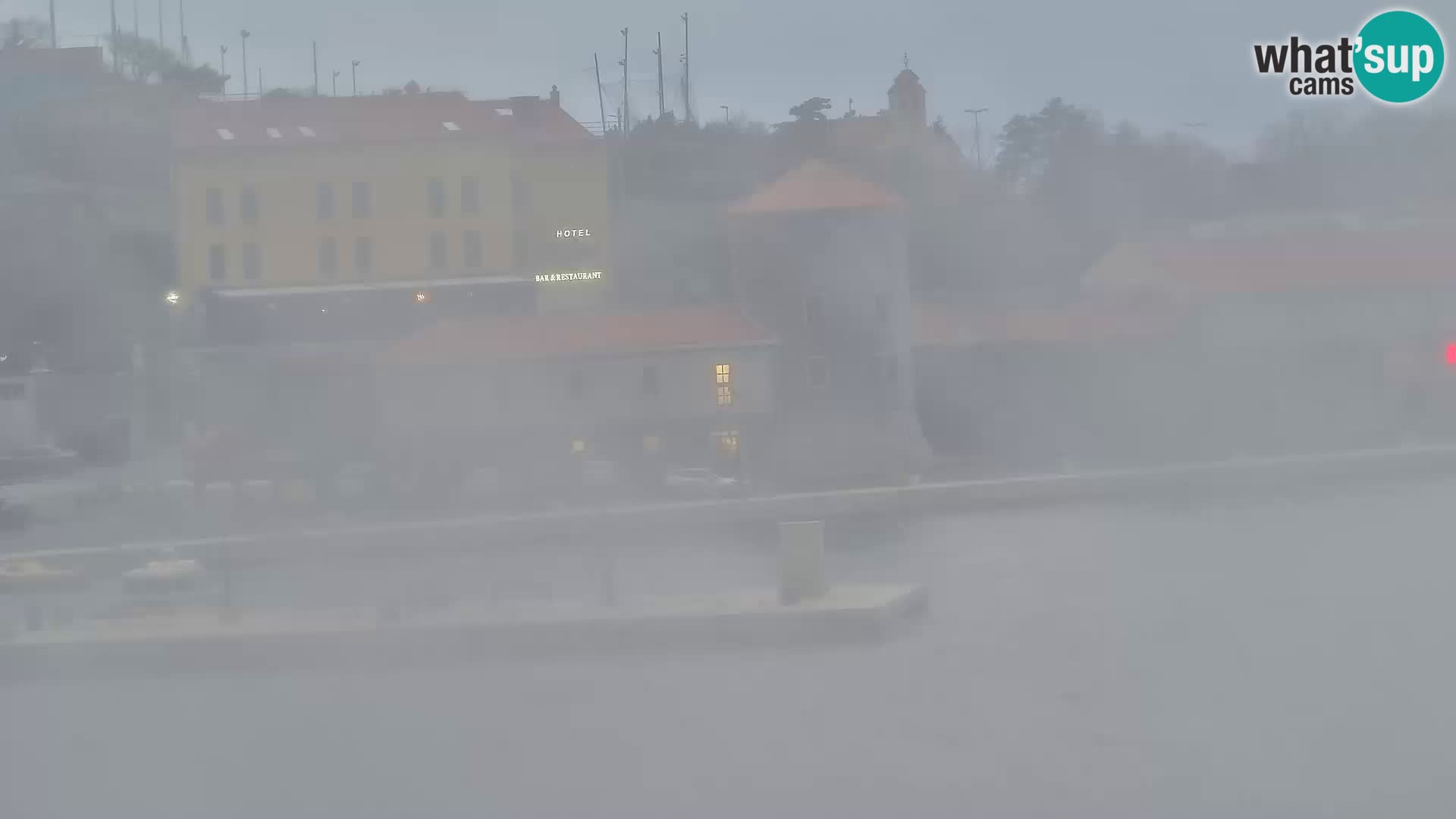 Senj camera en vivo – Vista panorámica de Senj riva