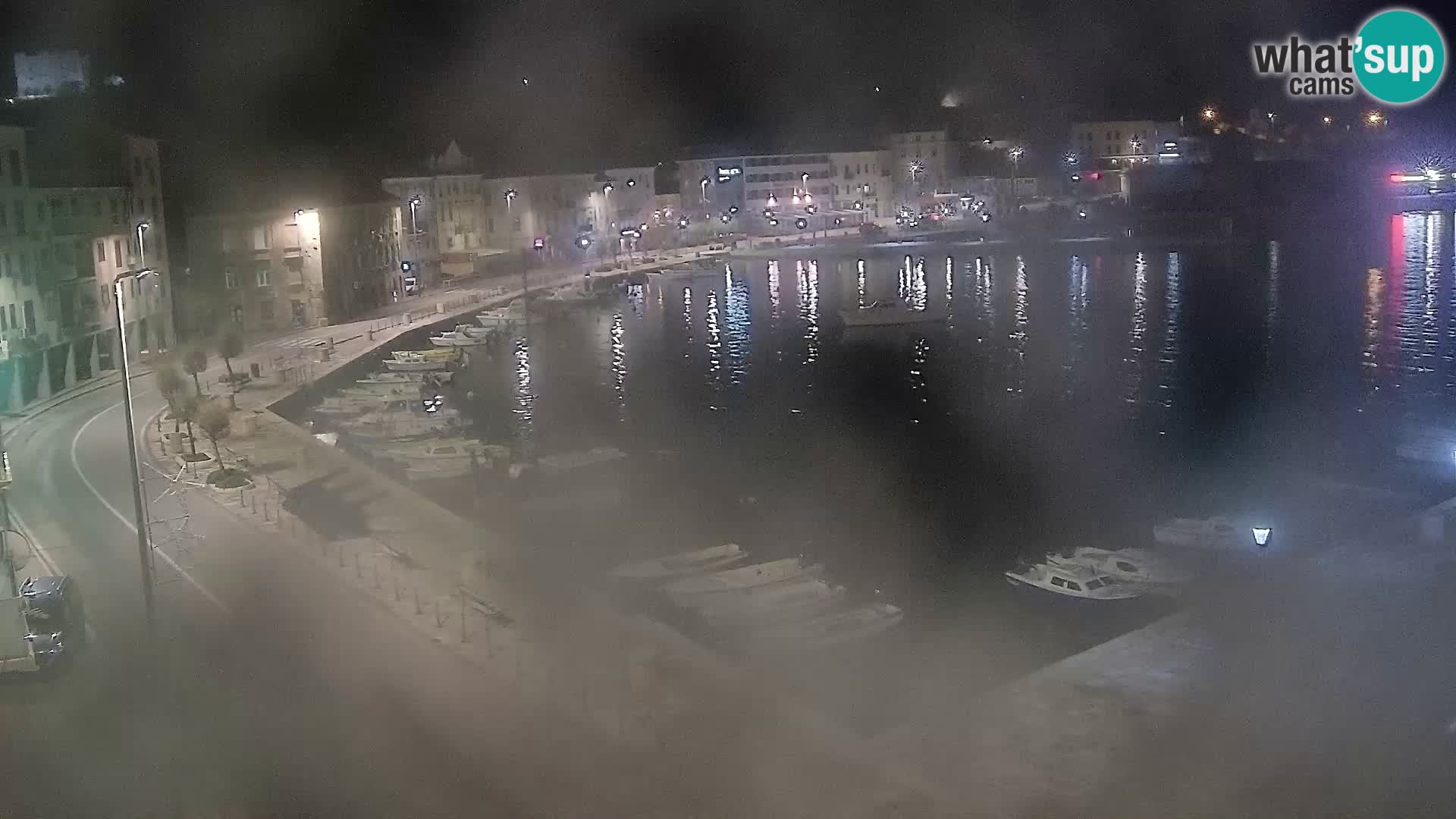 Senj camera en vivo – Vista panorámica de Senj riva