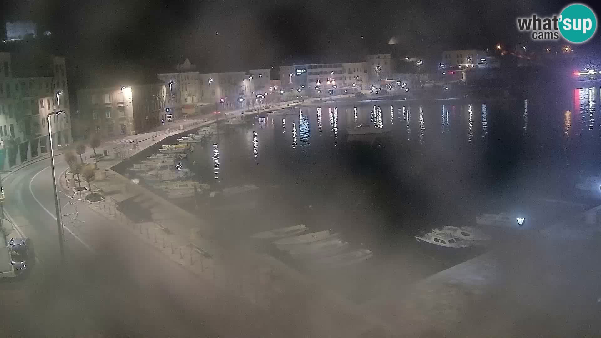 Webcam Segna – Panorama dell’lungomare di Senj