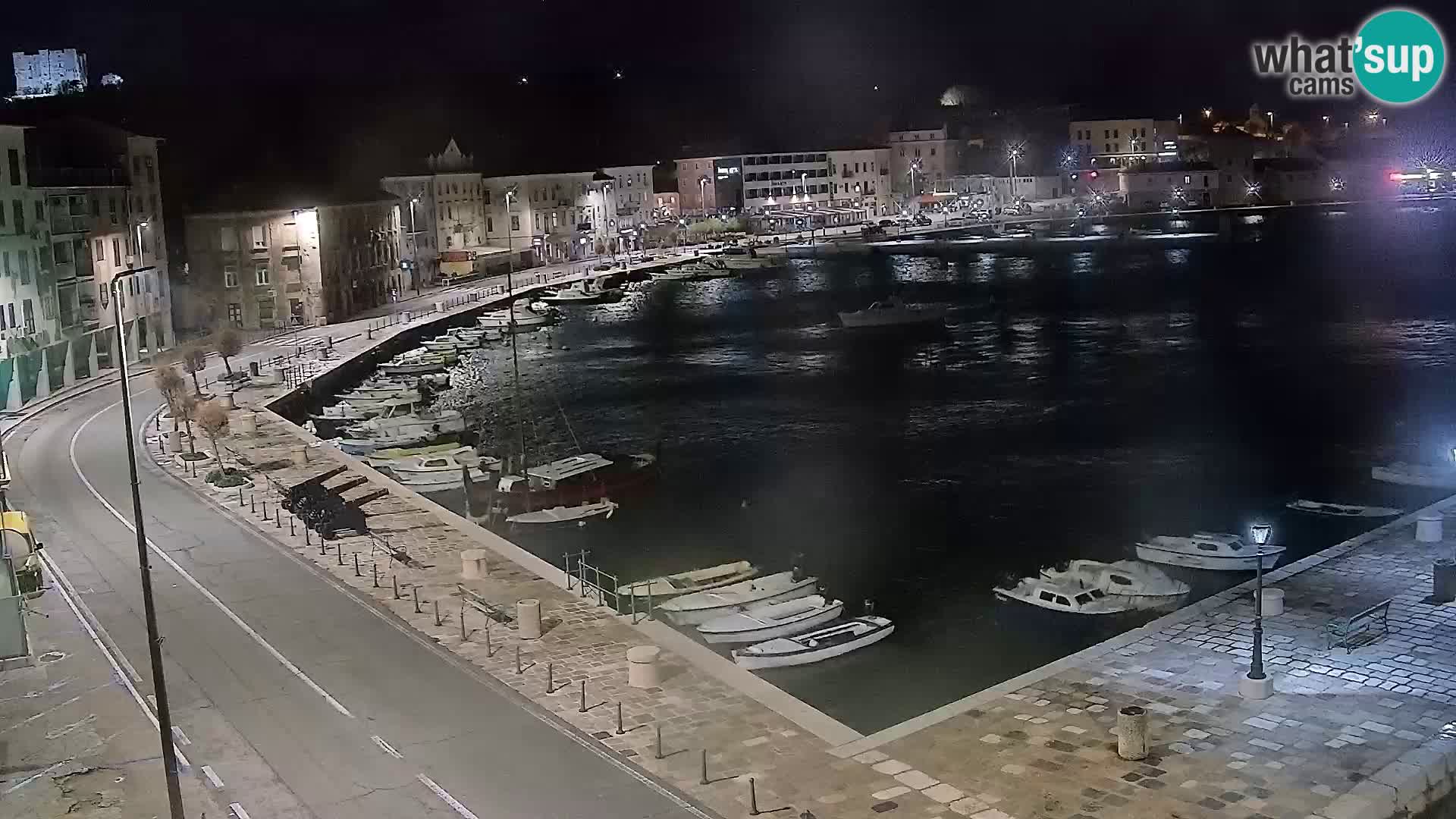 Senj camera en vivo – Vista panorámica de Senj riva