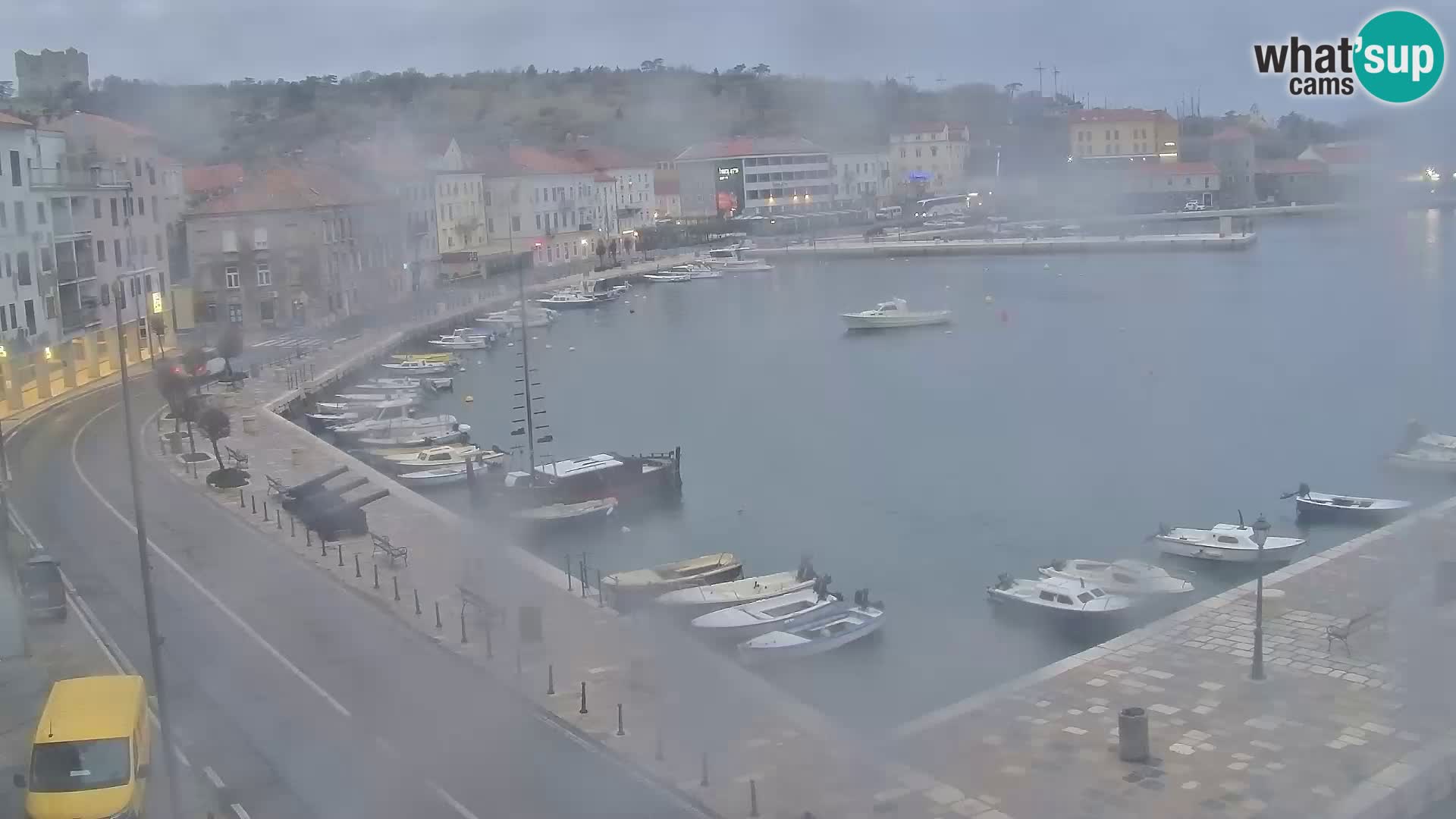 Webcam Segna – Panorama dell’lungomare di Senj