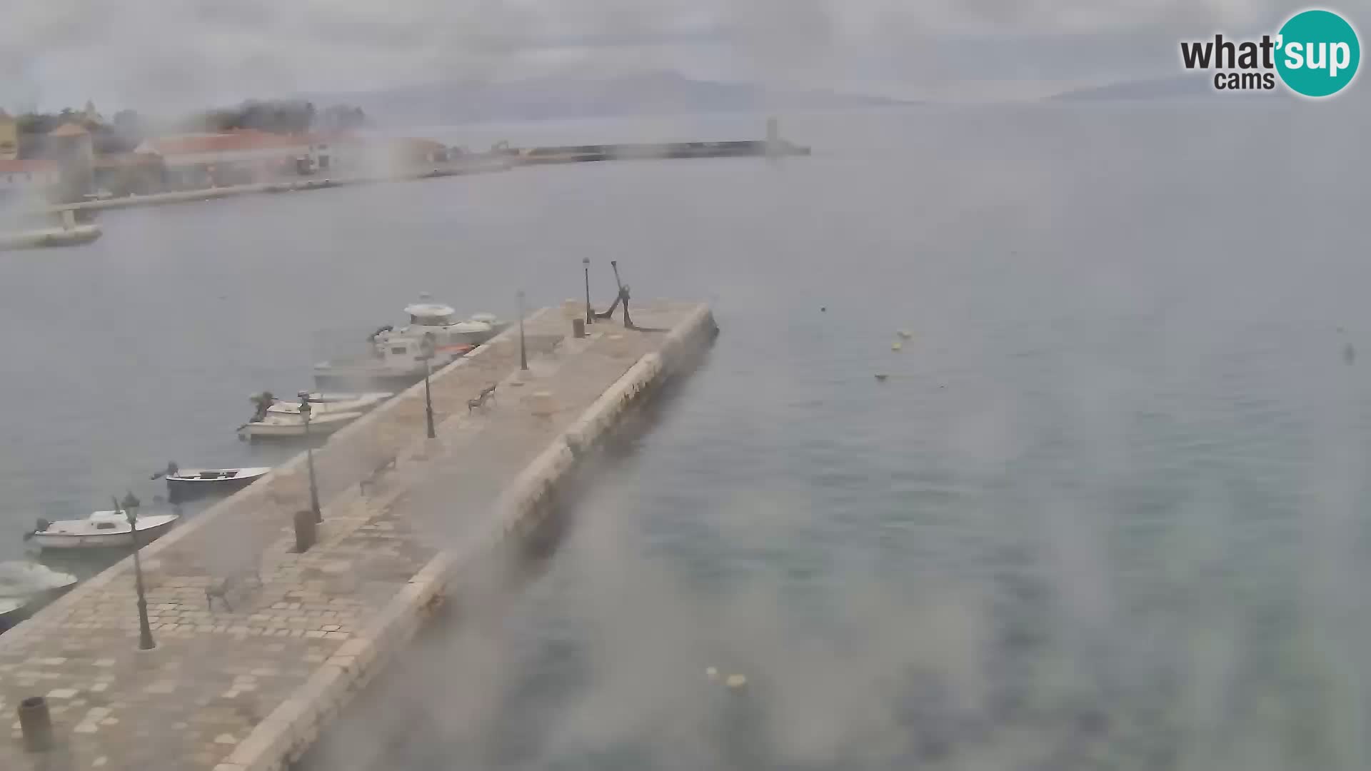 Webcam Segna – Panorama dell’lungomare di Senj