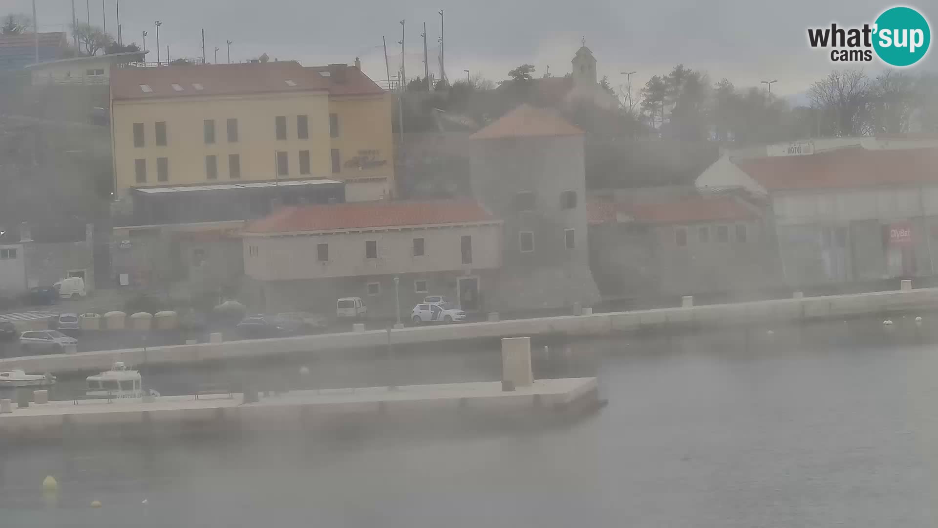 Webcam Segna – Panorama dell’lungomare di Senj