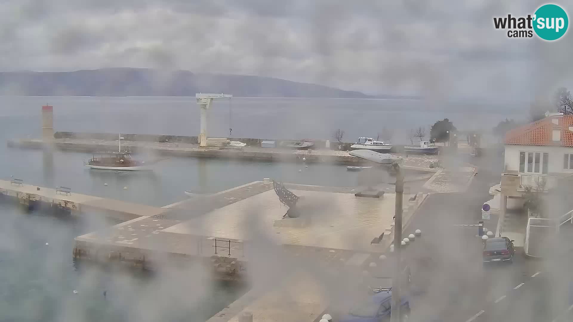 Senj camera en vivo – Vista panorámica de Senj riva