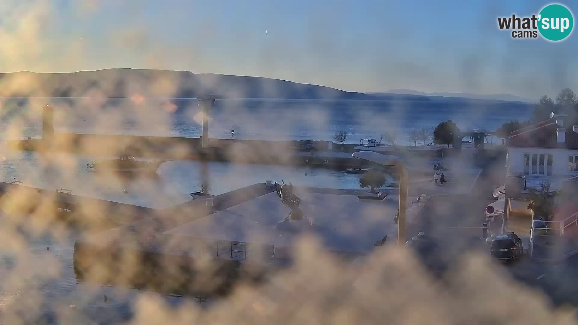 Kamera u živo Senj – Panoramski pogled na senjsku rivu