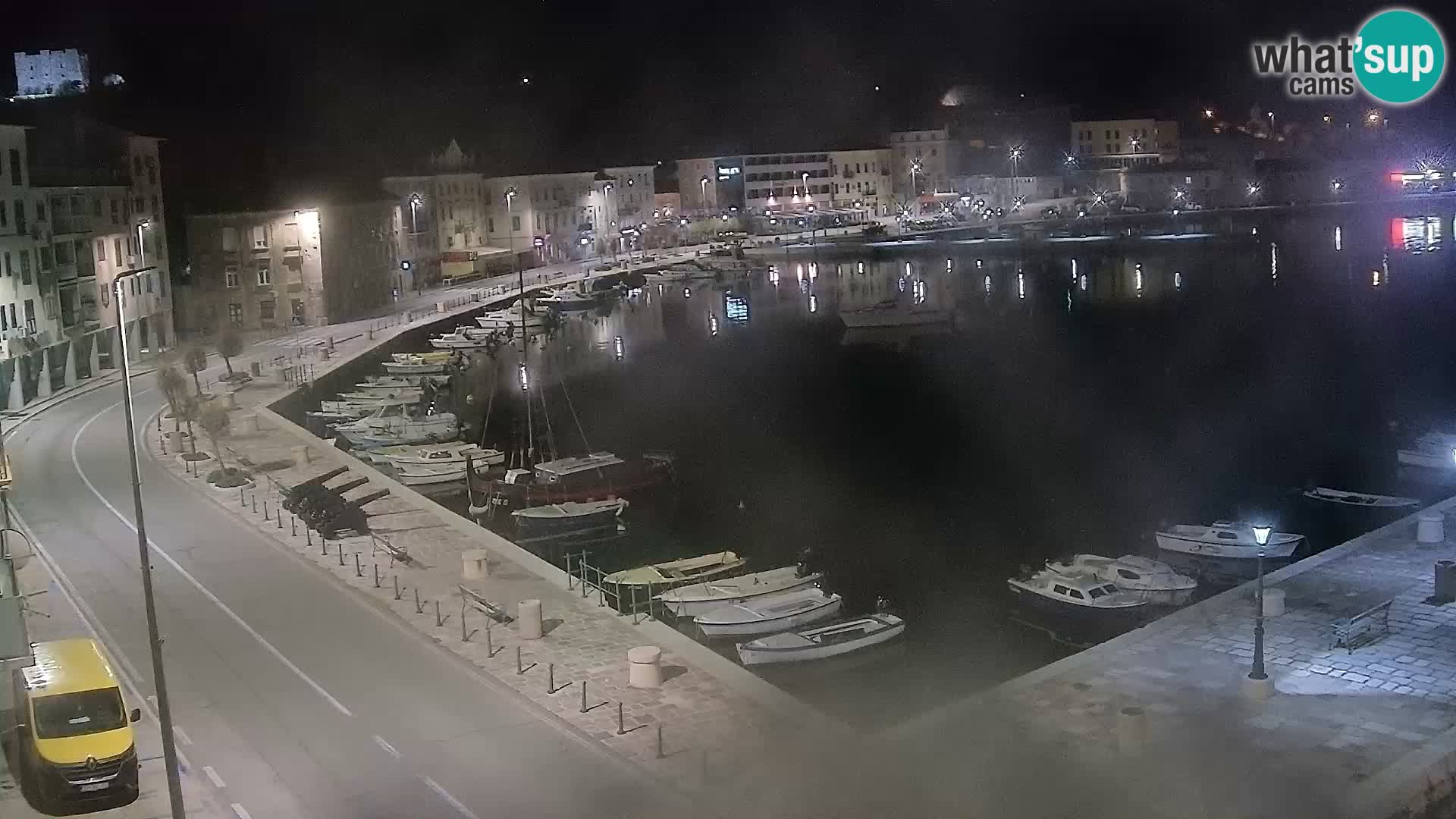 Webcam Segna – Panorama dell’lungomare di Senj