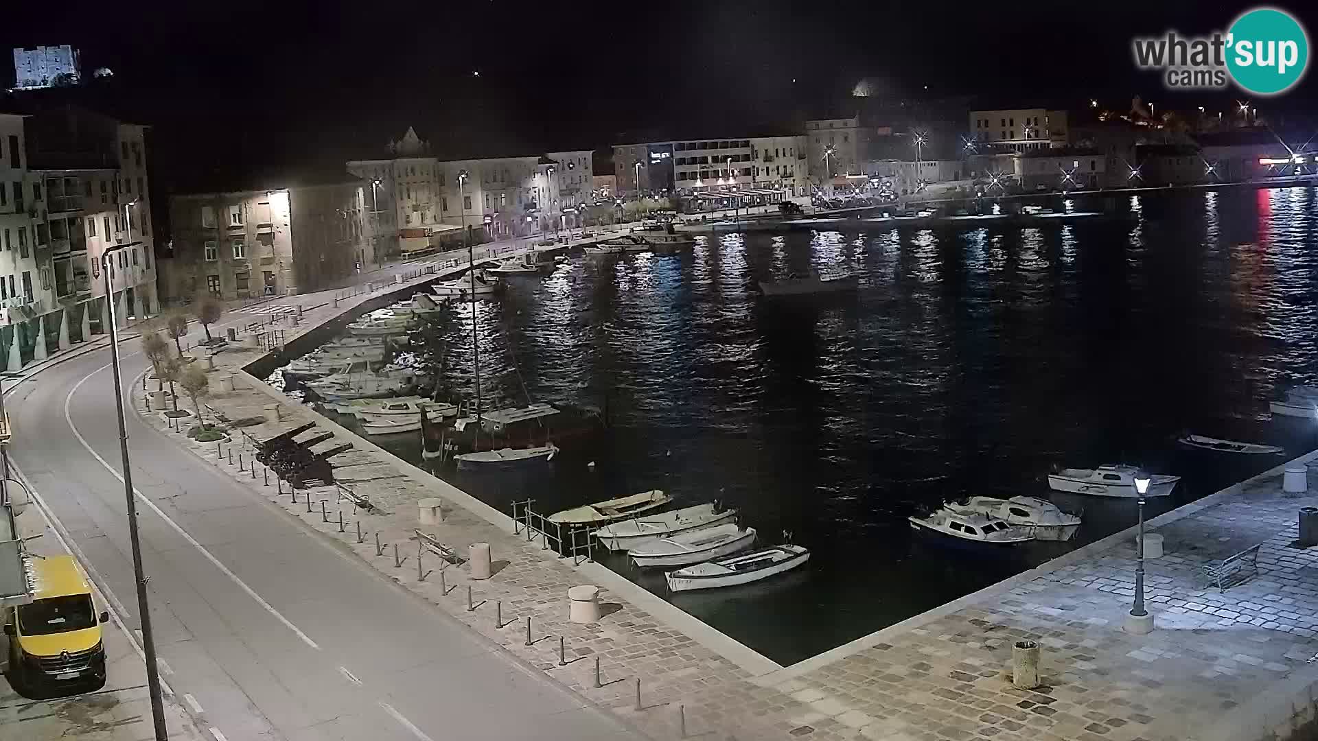 Webcam Segna – Panorama dell’lungomare di Senj