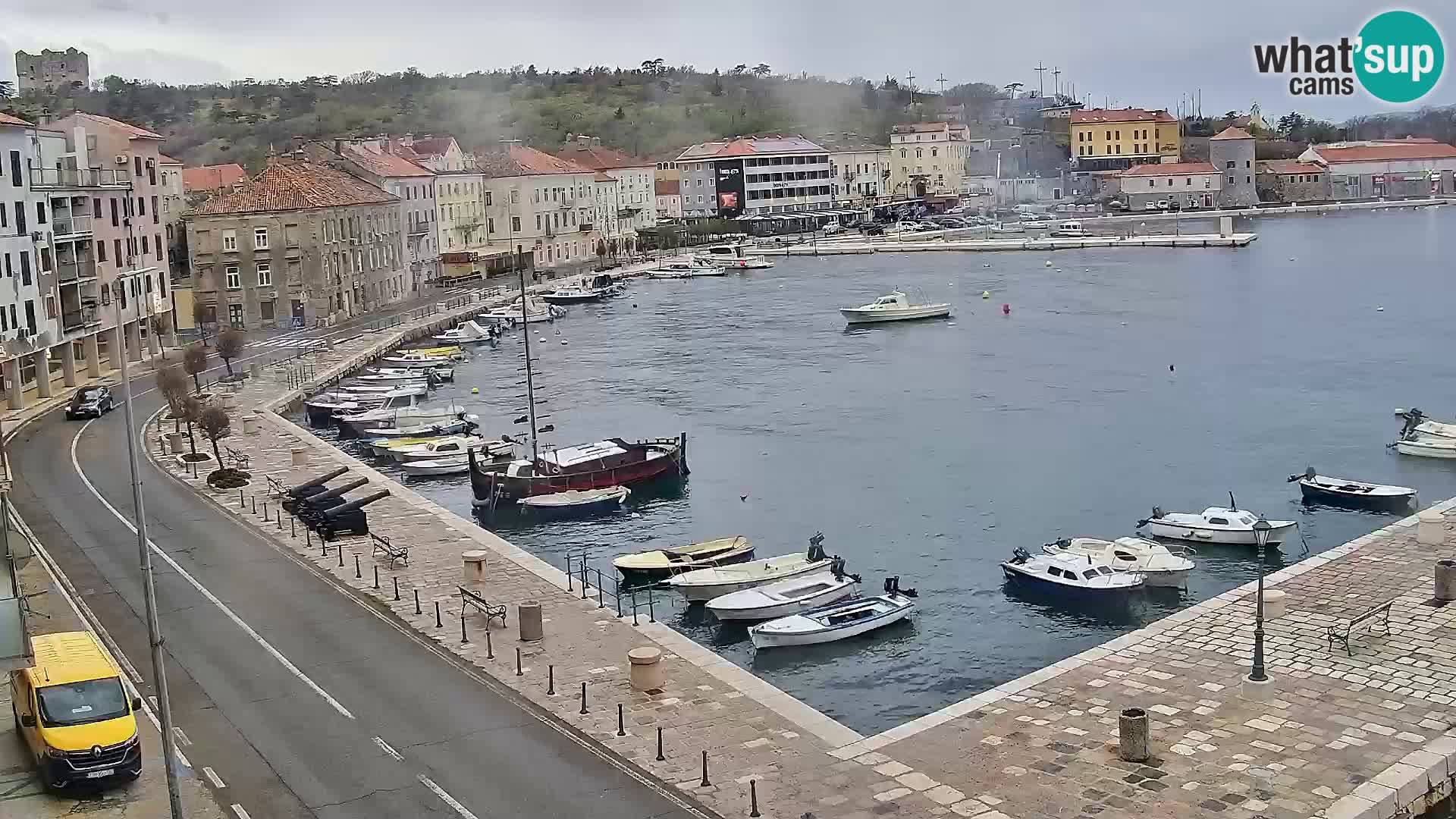 Webcam Segna – Panorama dell’lungomare di Senj