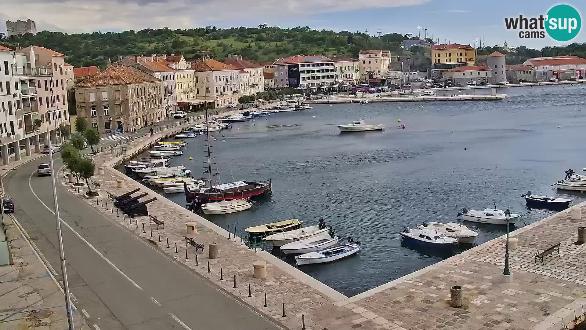 Webcam Segna – Panorama dell’lungomare di Senj
