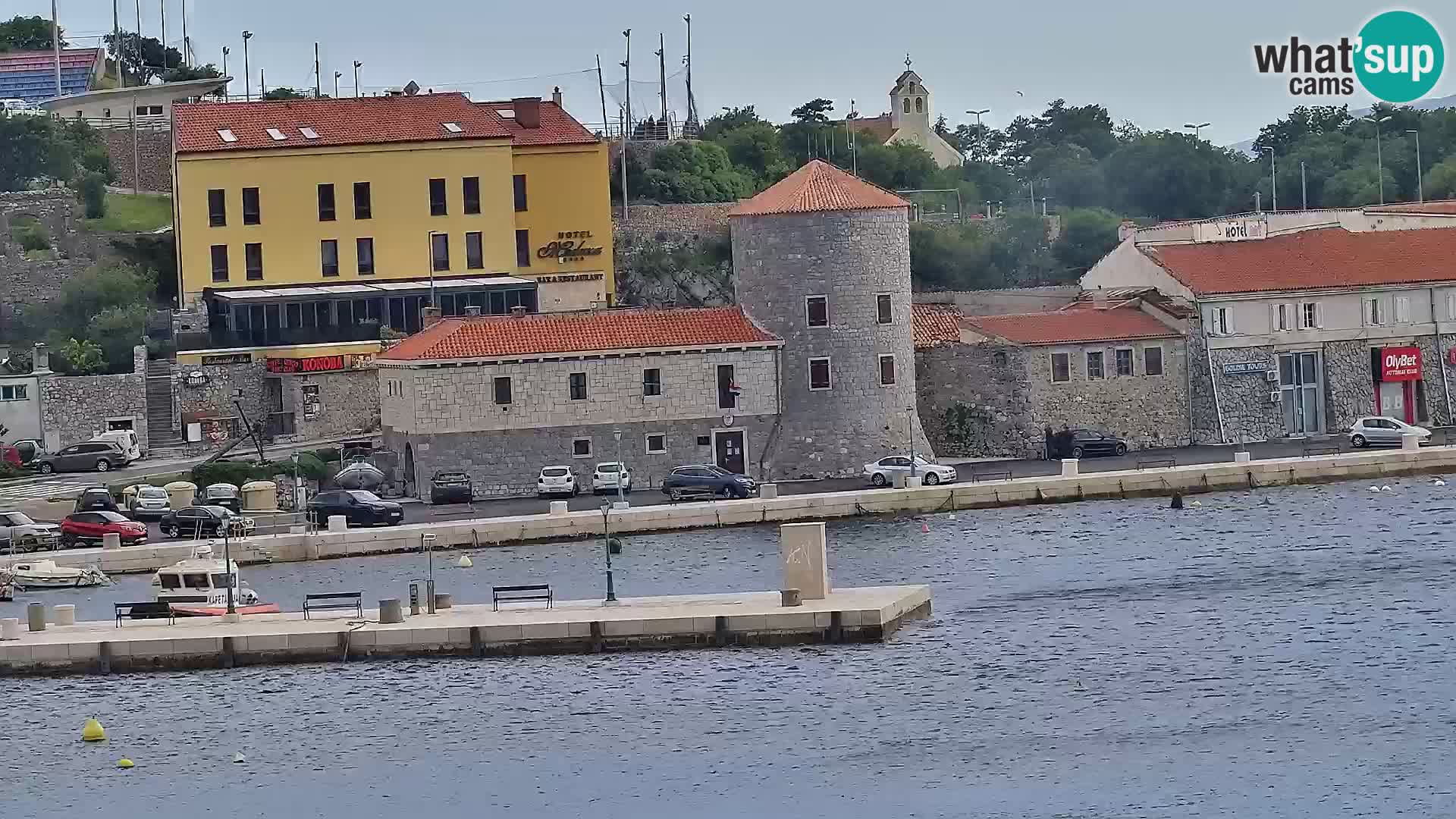 Senj Webcam – Panoramic view of Senj riva