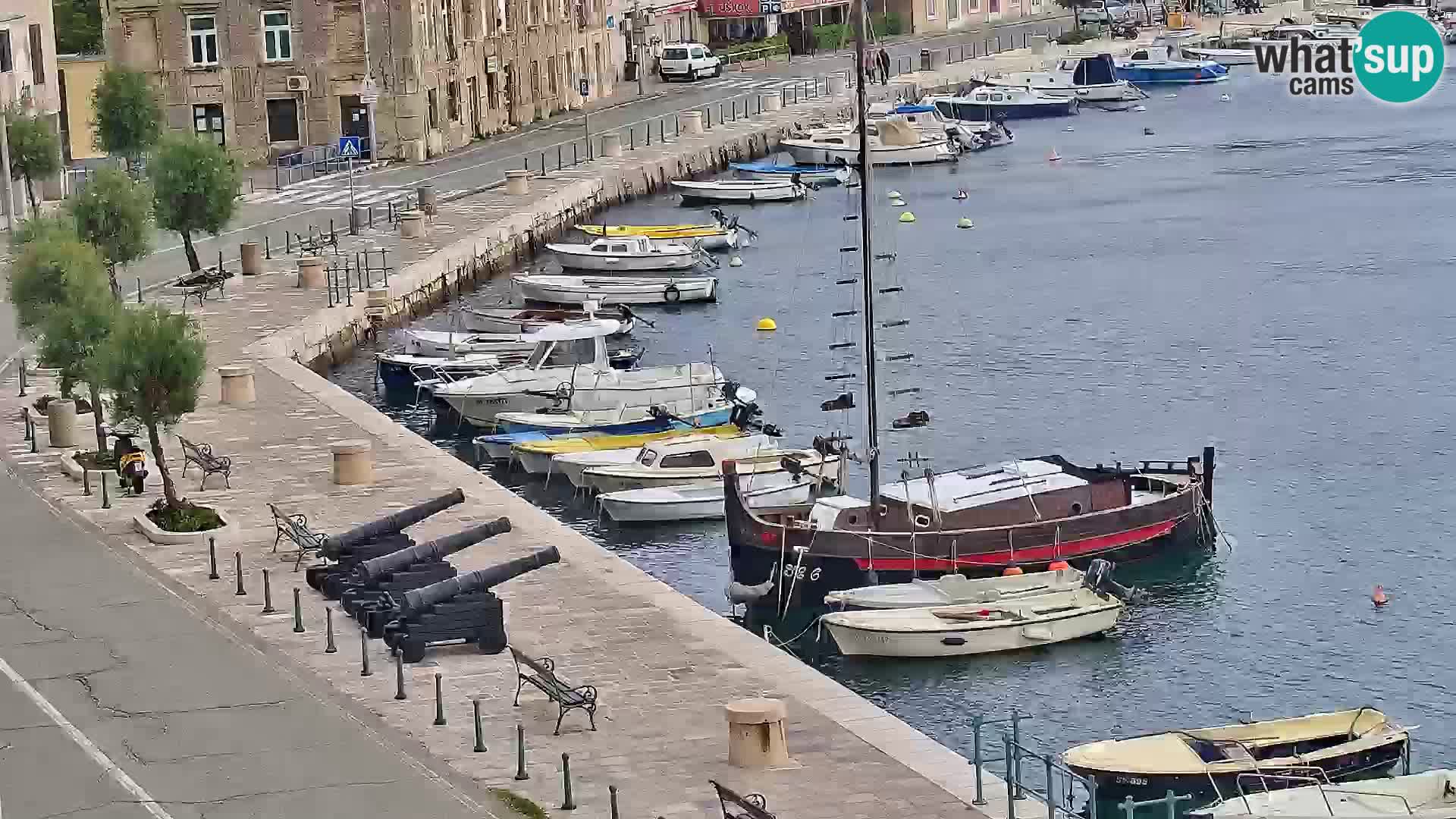 Senj camera en vivo – Vista panorámica de Senj riva