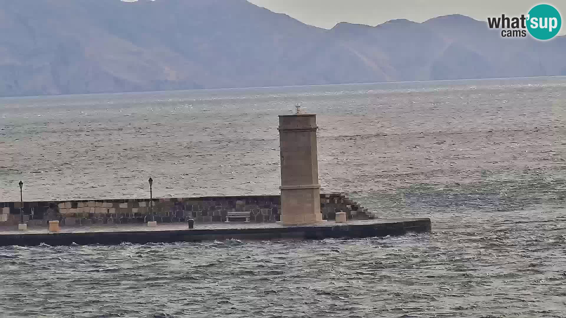 Senj Spletna kamera – pogled na obalo Senja