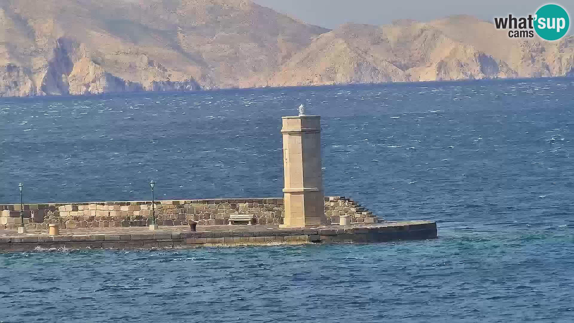 Webcam Segna – Panorama dell’lungomare di Senj