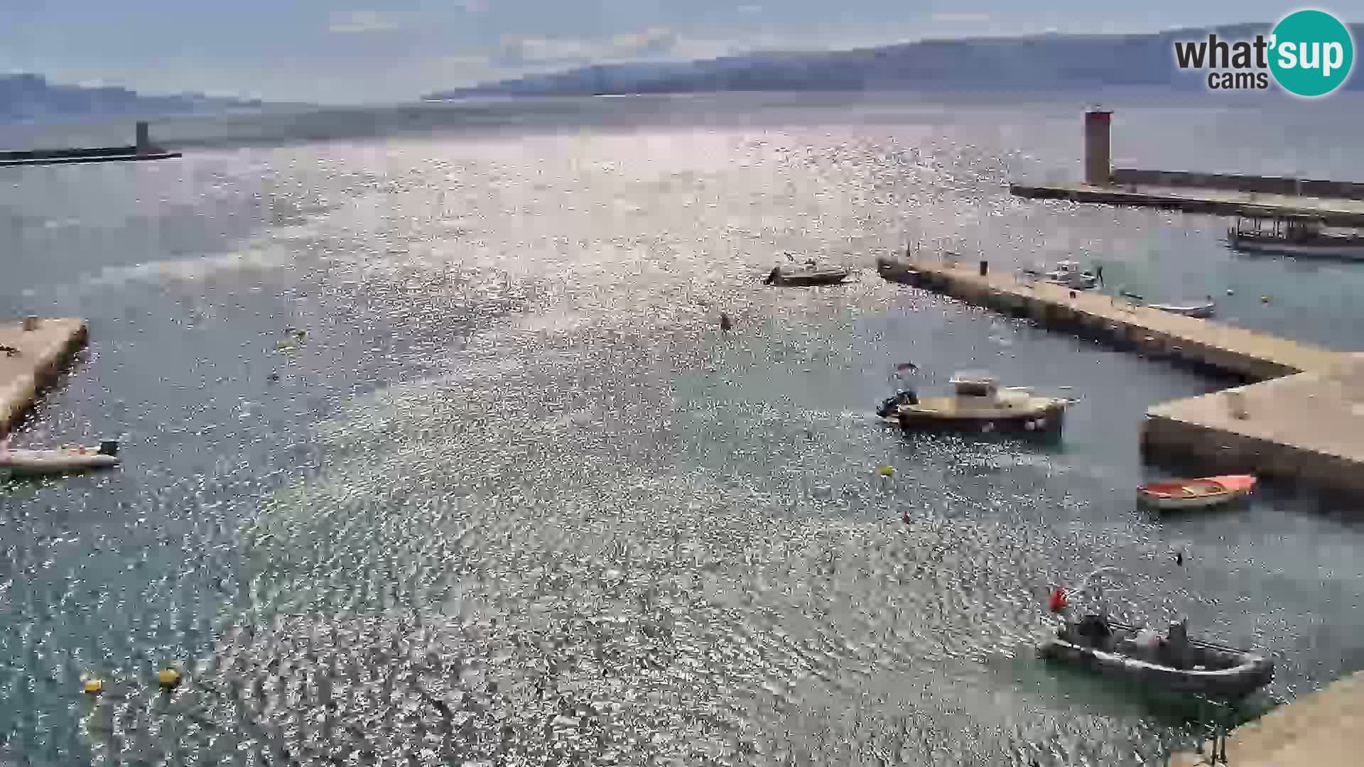 Webcam Segna – Panorama dell’lungomare di Senj