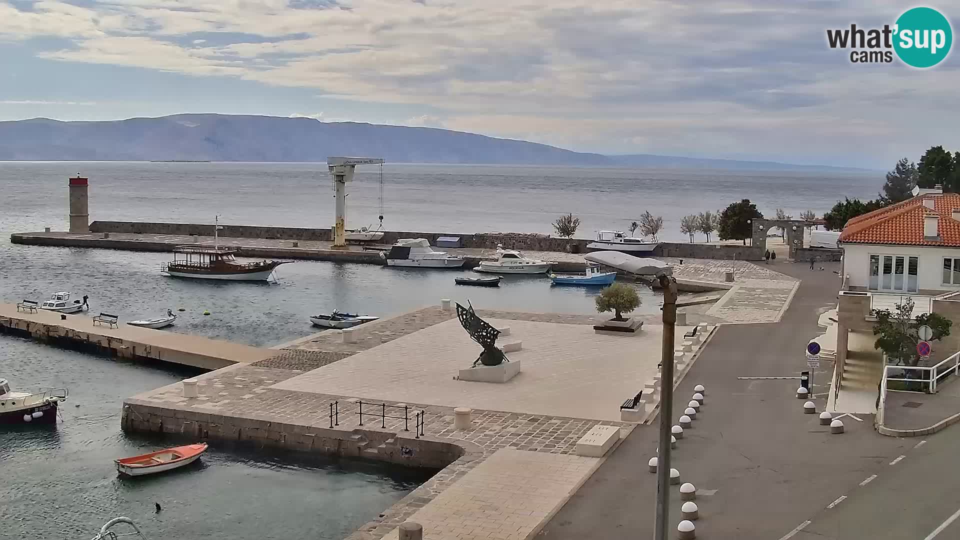 Senj Webcam – Panoramic view of Senj riva