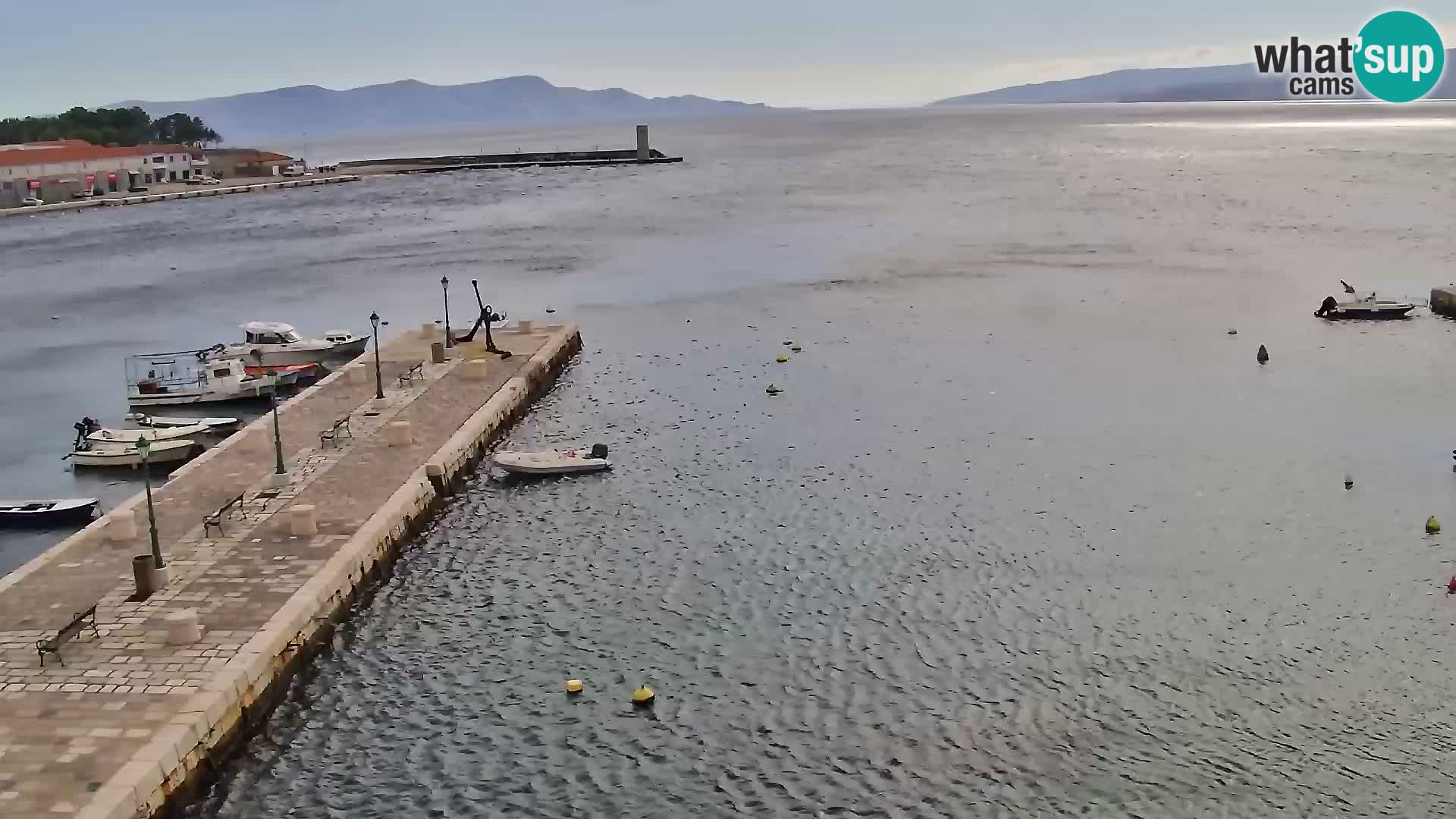 Webcam Segna – Panorama dell’lungomare di Senj