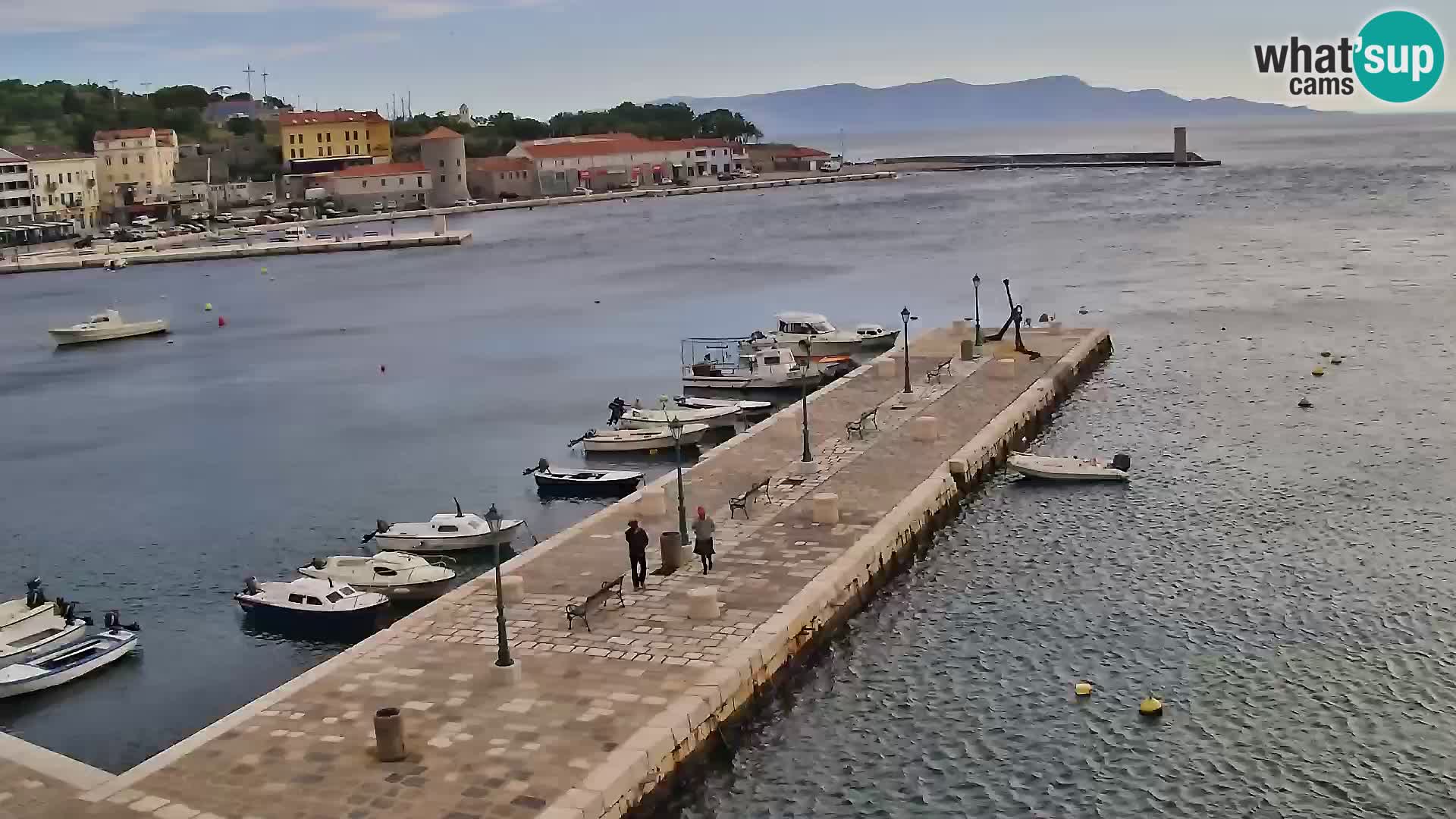 Senj Webcam – Panoramic view of Senj riva