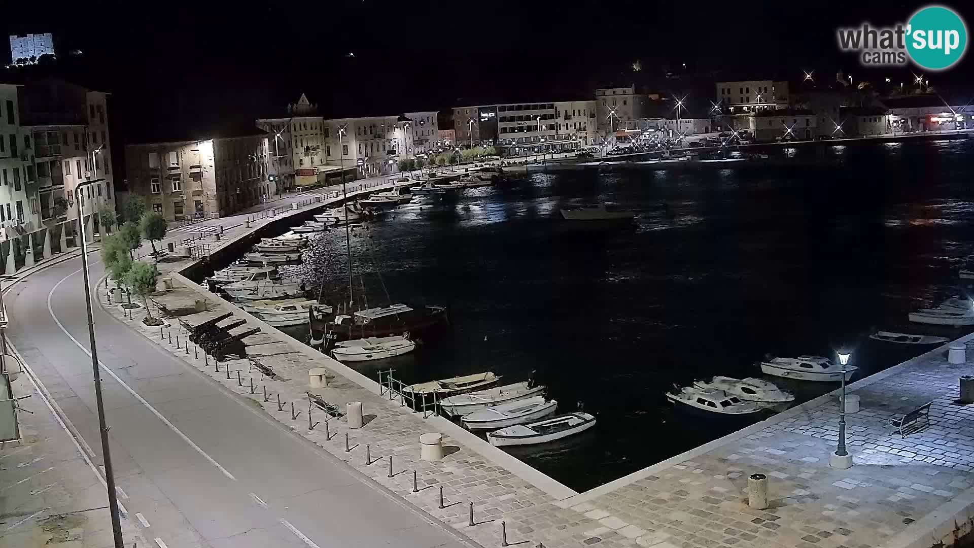 Senj Webcam – Panoramic view of Senj riva