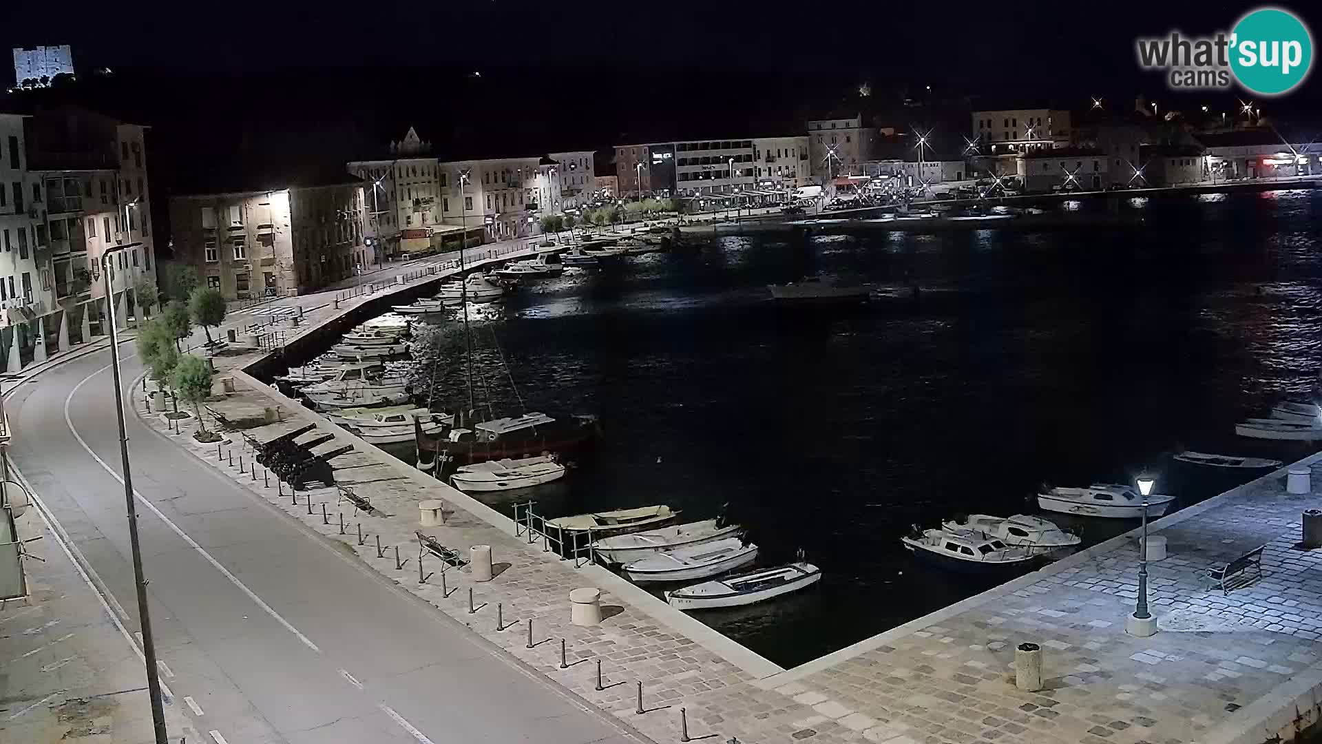 Senj camera en vivo – Vista panorámica de Senj riva