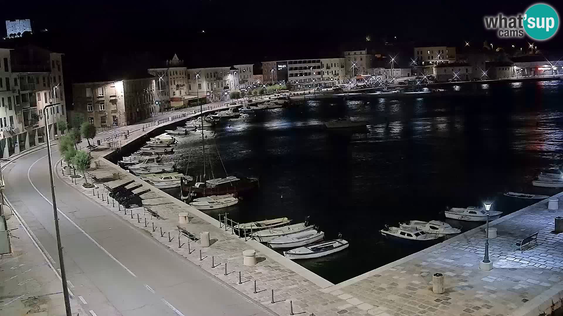Senj Webcam – Panoramic view of Senj riva
