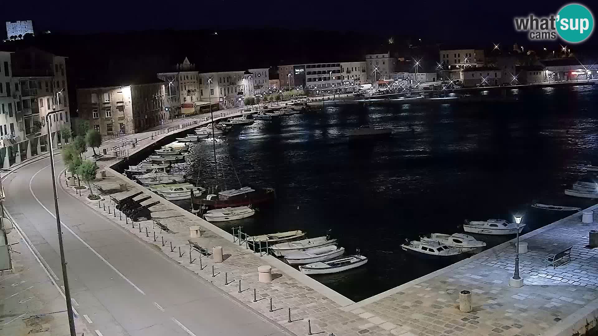Senj Webcam – Panoramic view of Senj riva