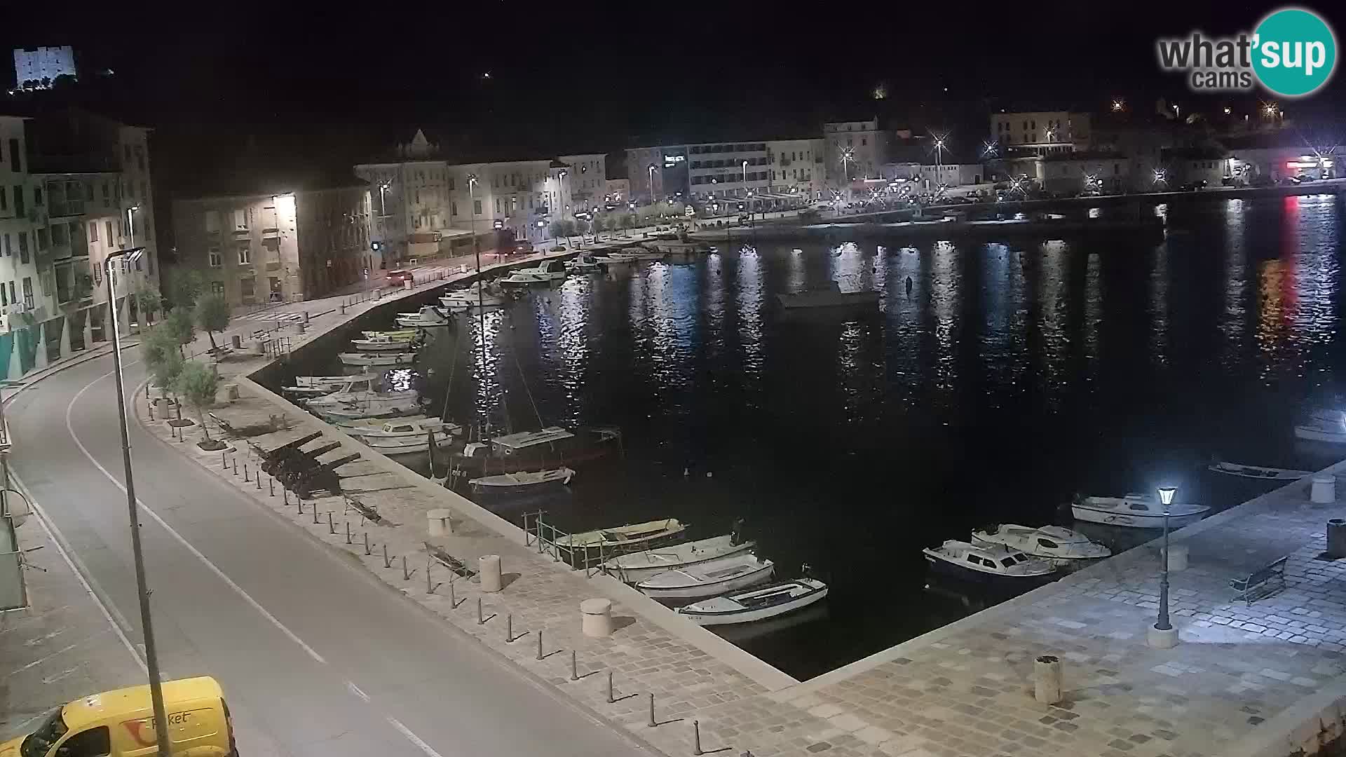Senj Spletna kamera – pogled na obalo Senja