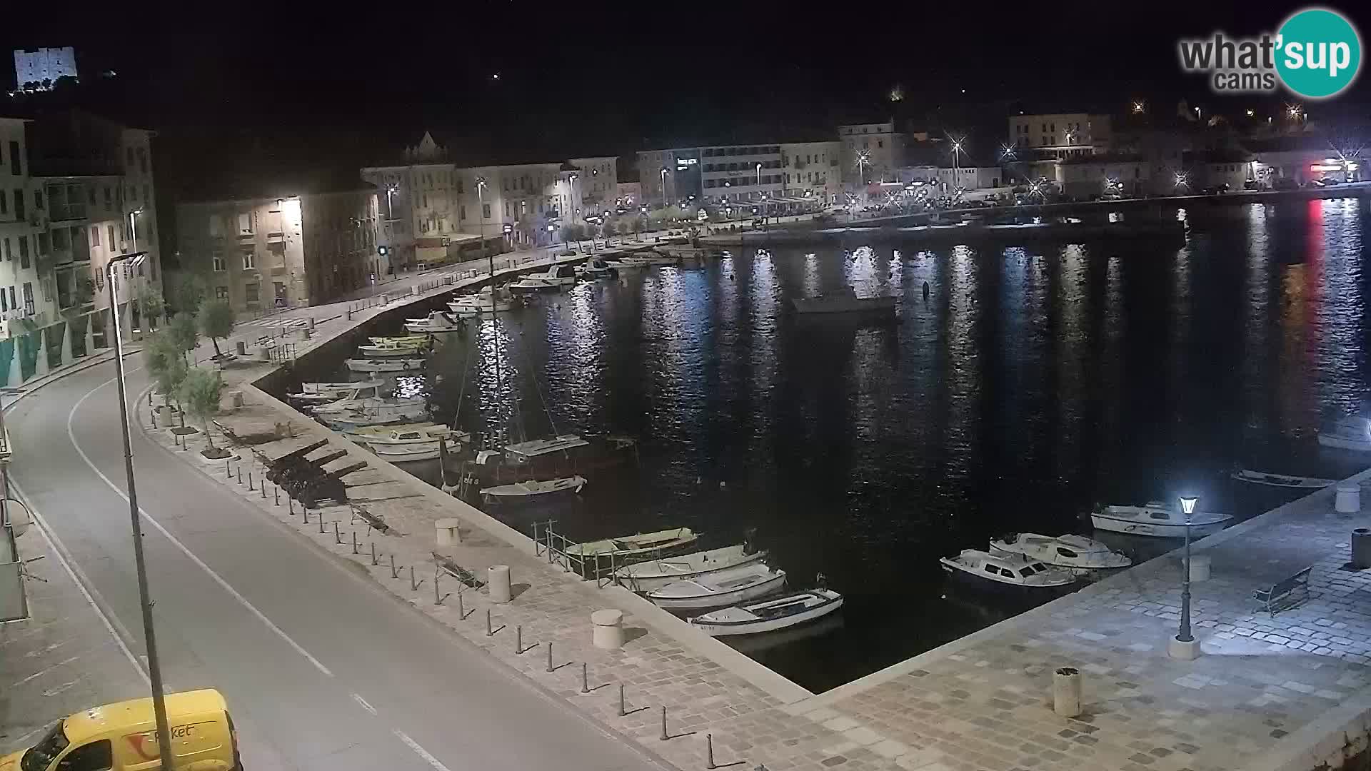 Senj Webcam – Panoramic view of Senj riva