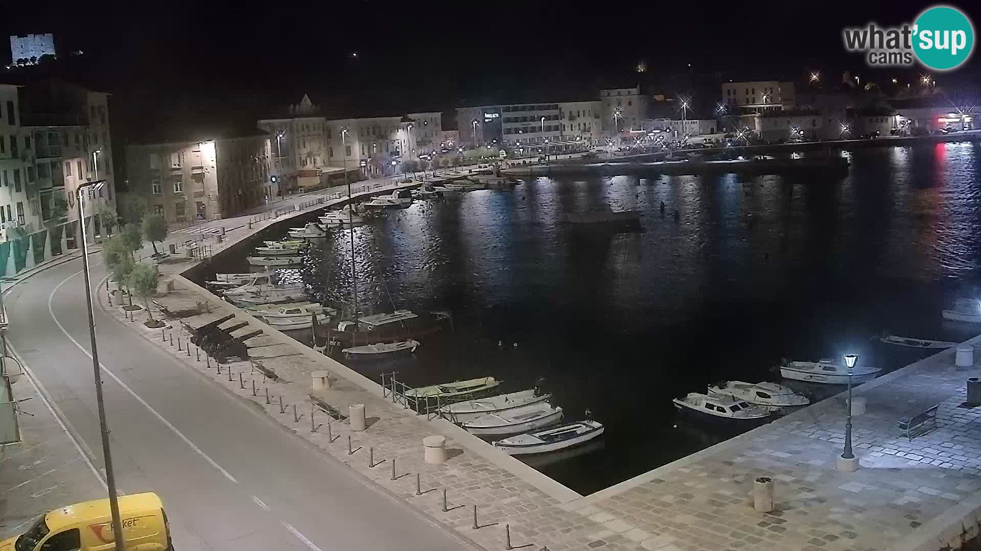 Senj Webcam – Panoramic view of Senj riva