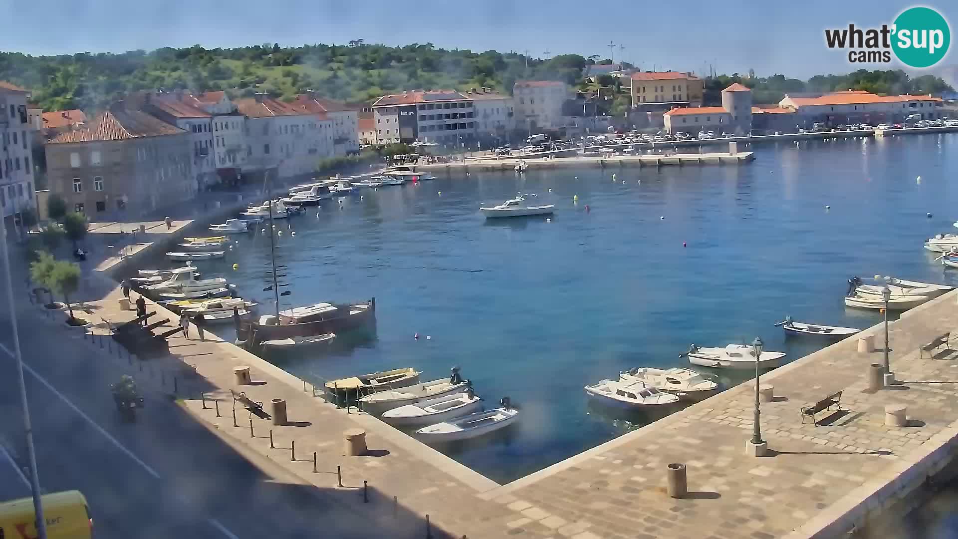 Senj Webcam – Panoramic view of Senj riva