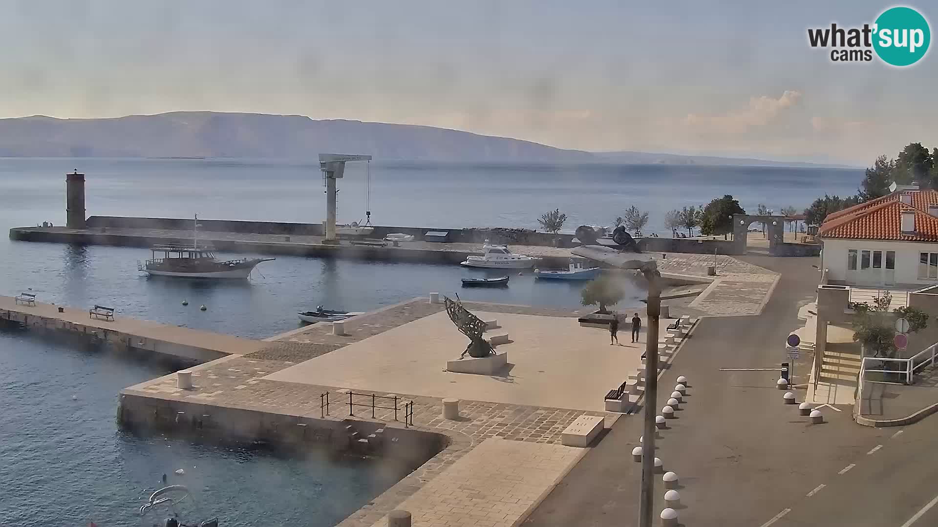 Senj Webcam – Panoramic view of Senj riva