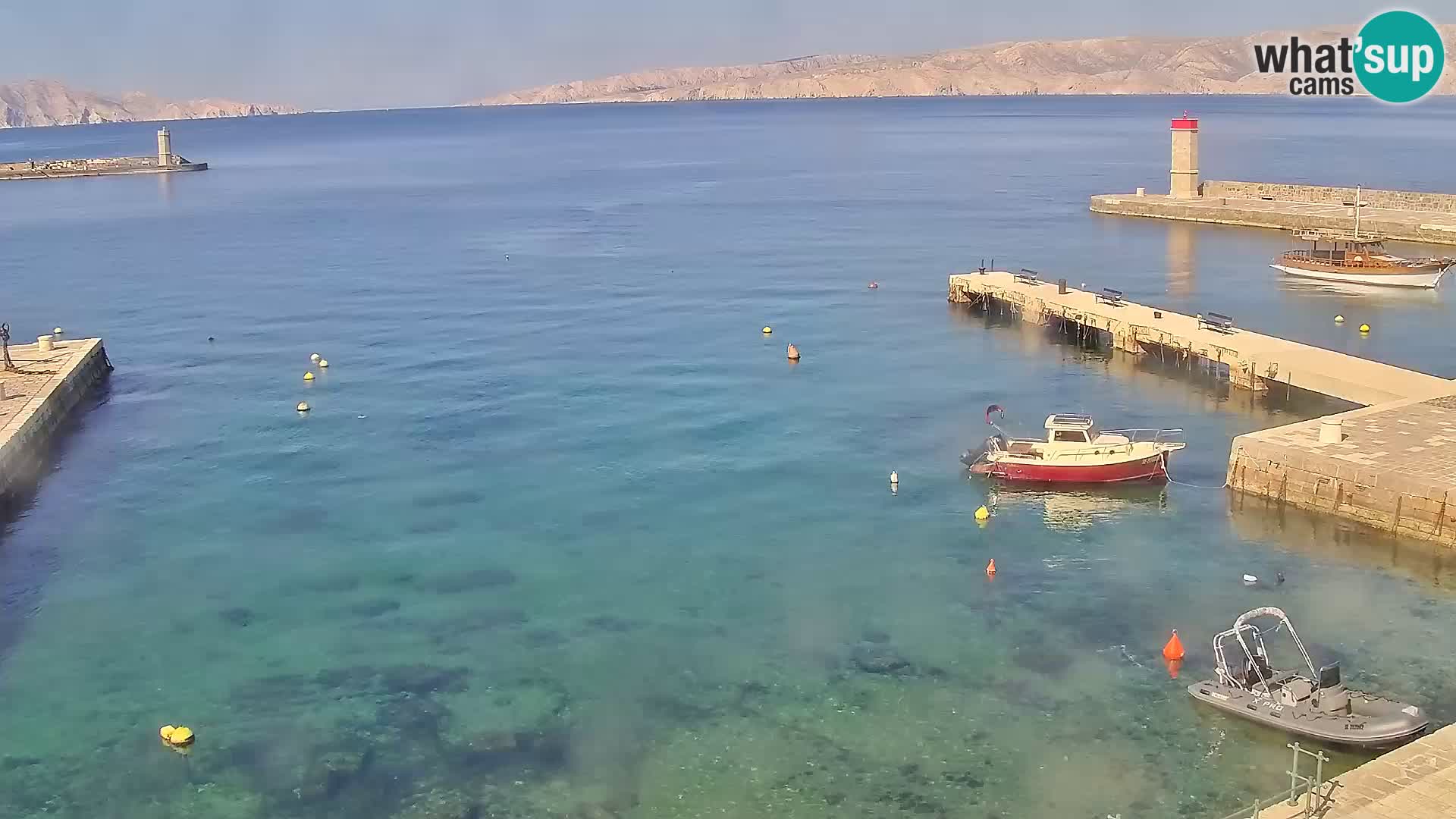 Senj Spletna kamera – pogled na obalo Senja