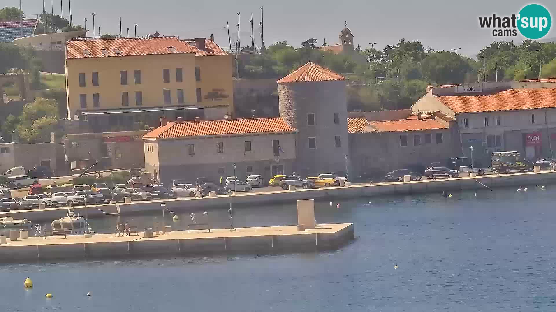 Senj Webcam – Panoramic view of Senj riva