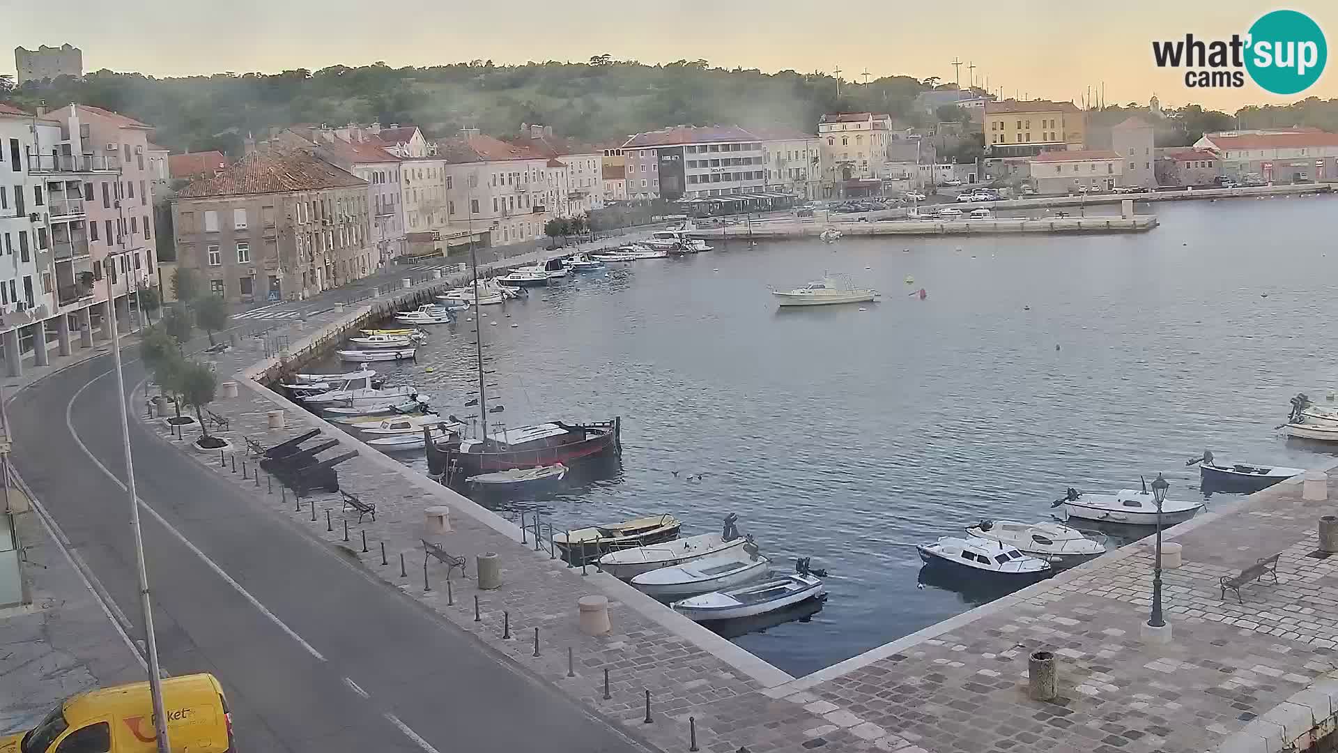 Senj camera en vivo – Vista panorámica de Senj riva