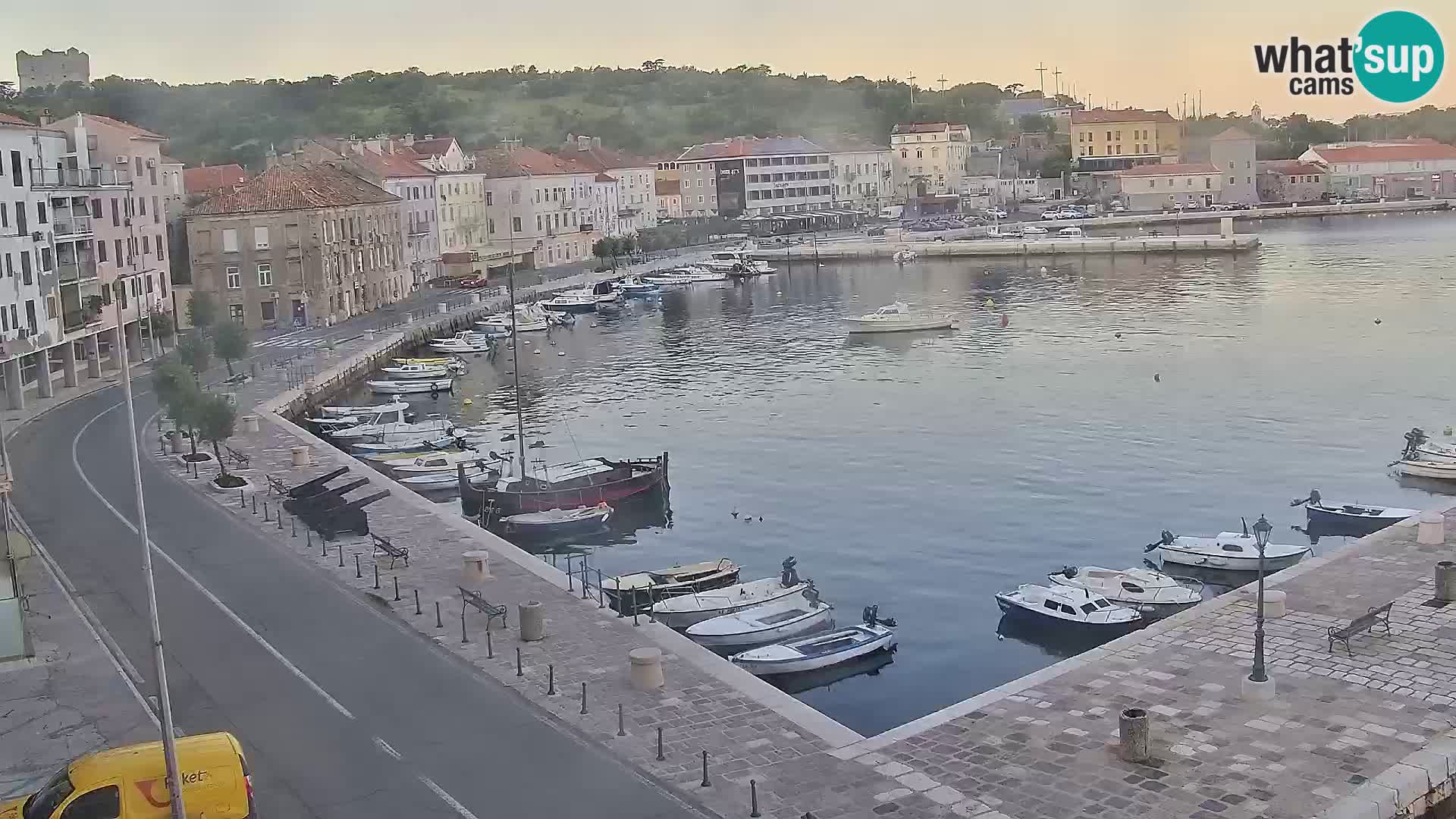 Senj Spletna kamera – pogled na obalo Senja