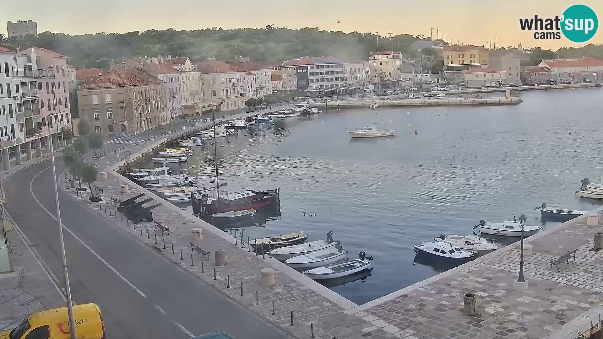 Senj Spletna kamera – pogled na obalo Senja