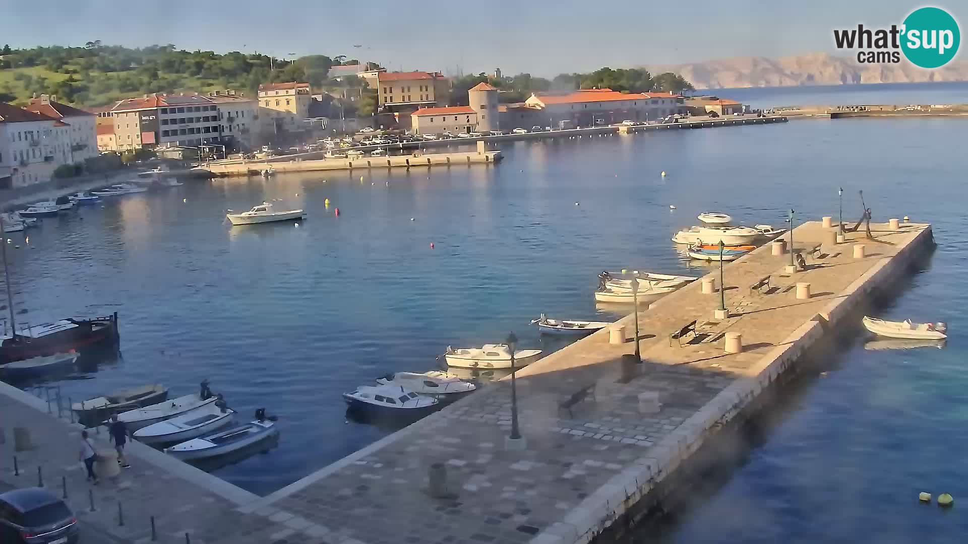 Webcam Segna – Panorama dell’lungomare di Senj