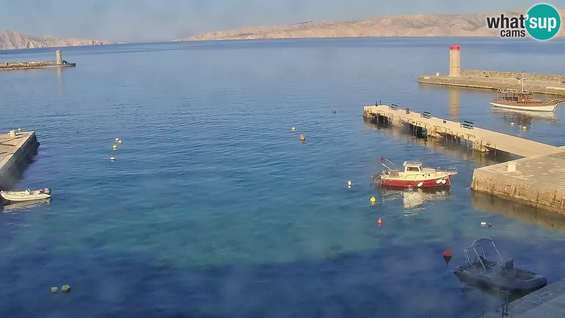 Senj camera en vivo – Vista panorámica de Senj riva
