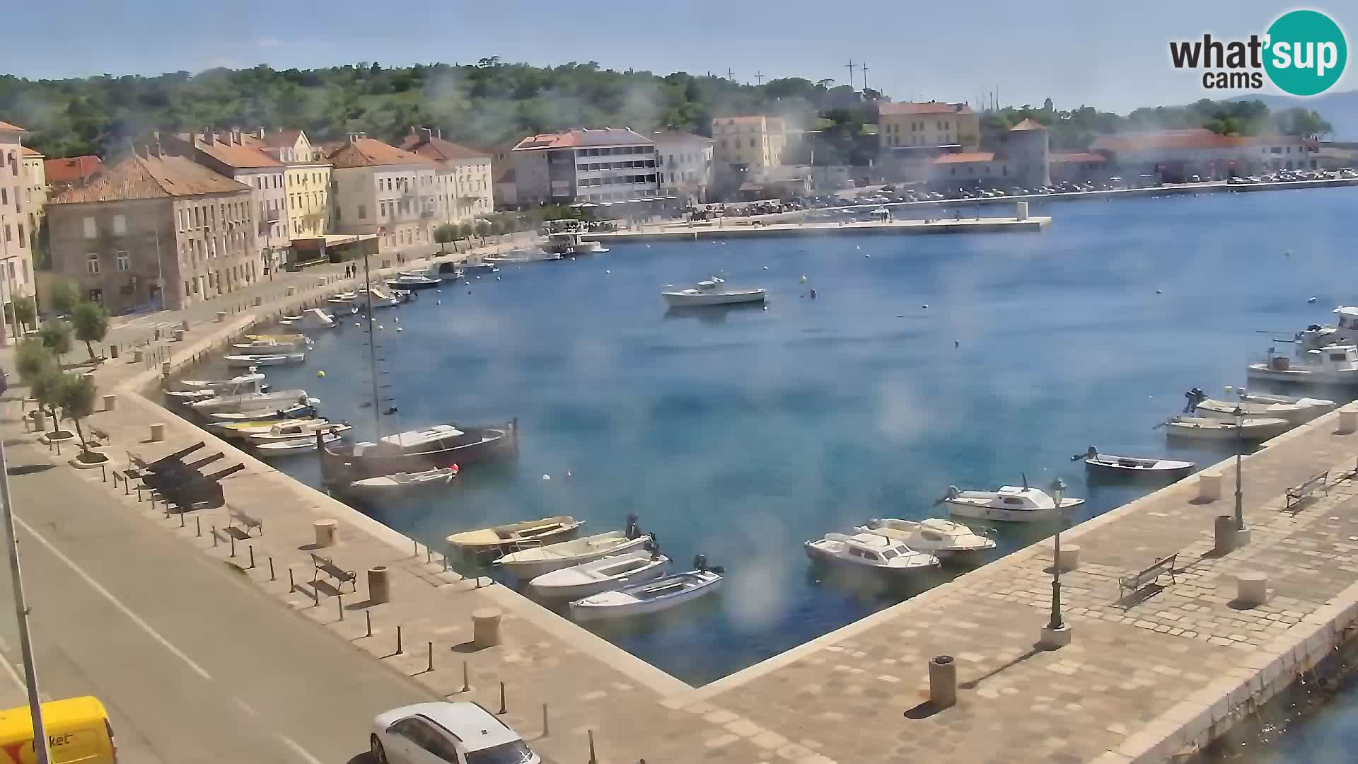 Senj Webcam – Panoramic view of Senj riva