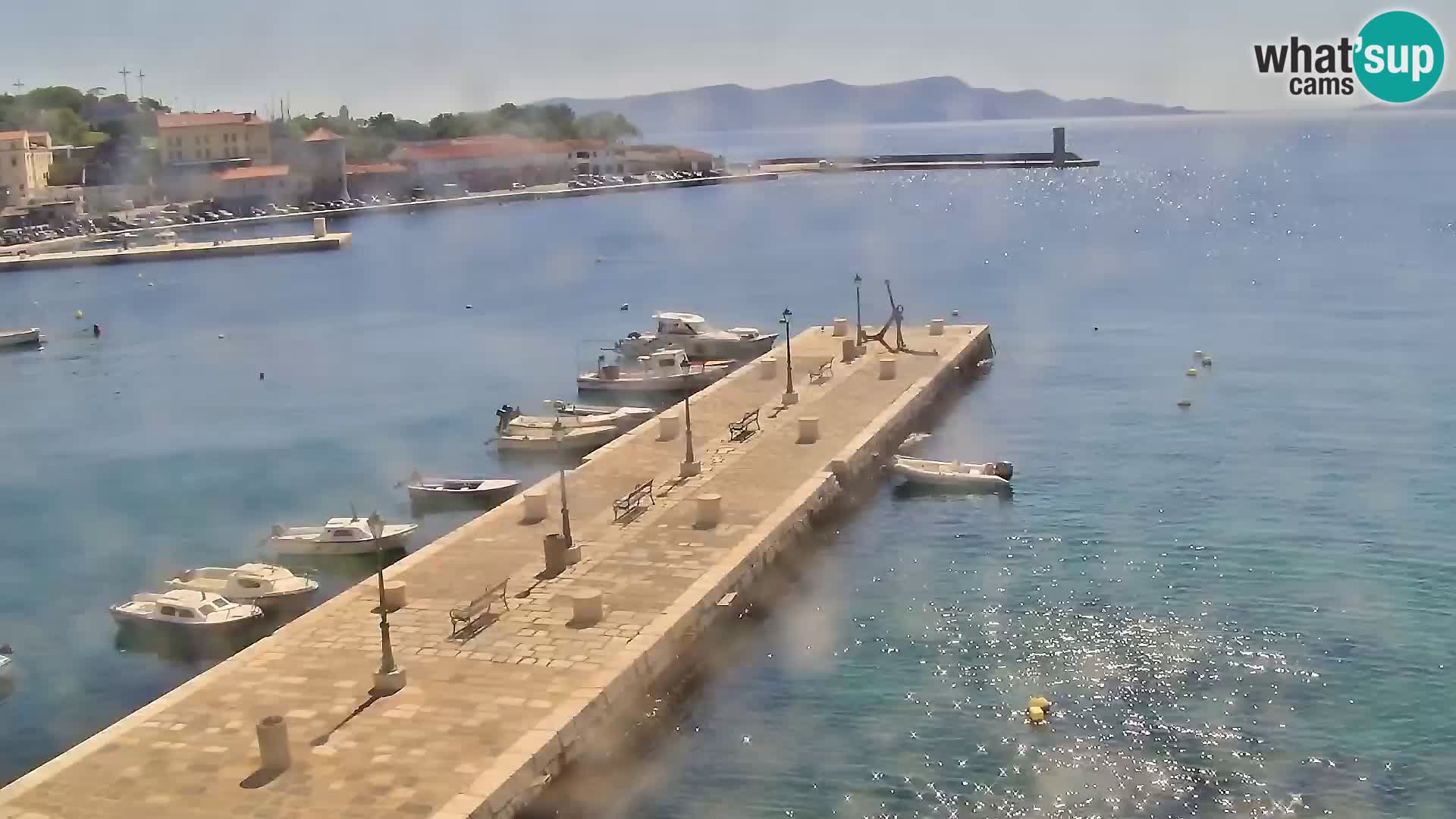 Webcam Segna – Panorama dell’lungomare di Senj
