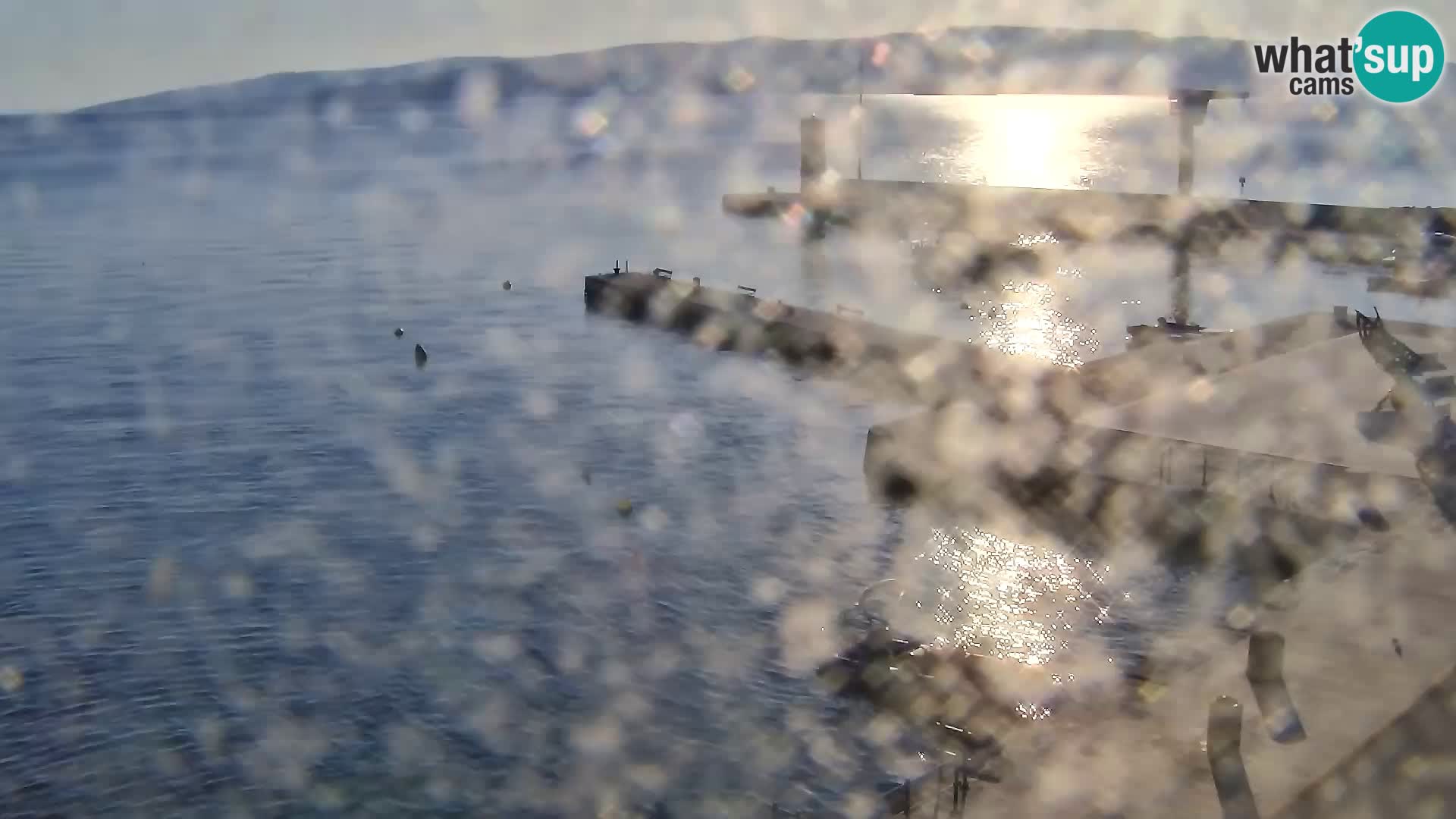 Senj Spletna kamera – pogled na obalo Senja