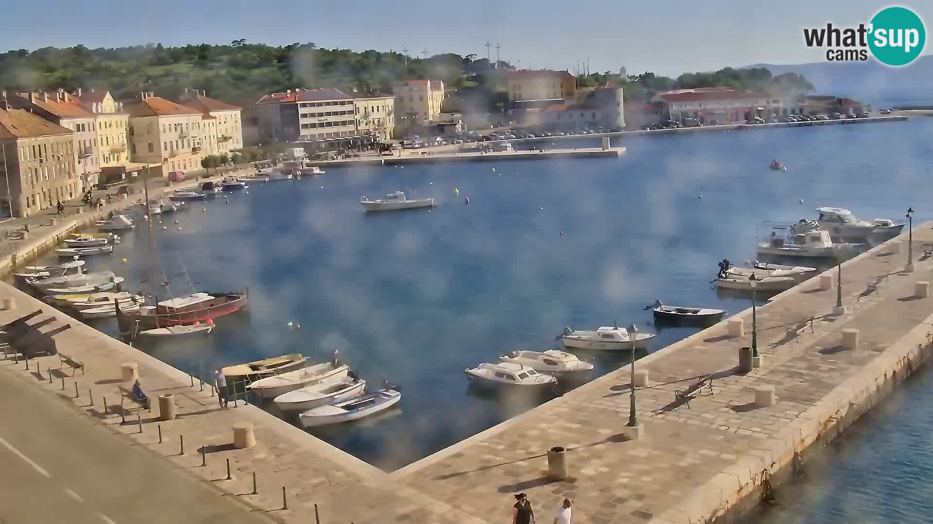 Senj Spletna kamera – pogled na obalo Senja