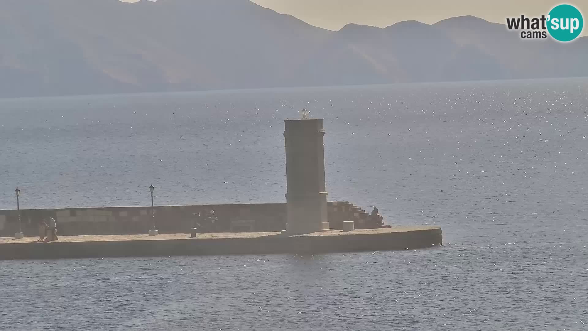 Senj camera en vivo – Vista panorámica de Senj riva
