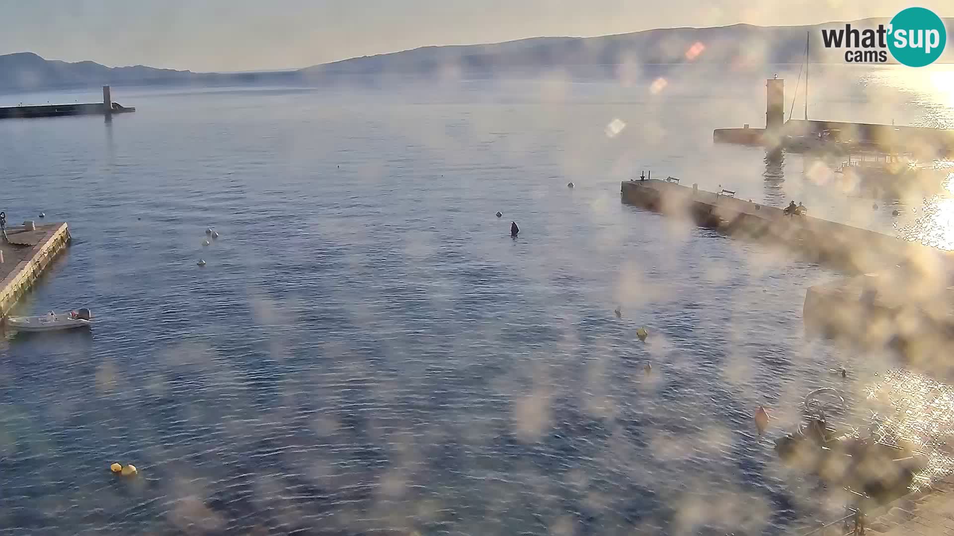 Kamera u živo Senj – Panoramski pogled na senjsku rivu